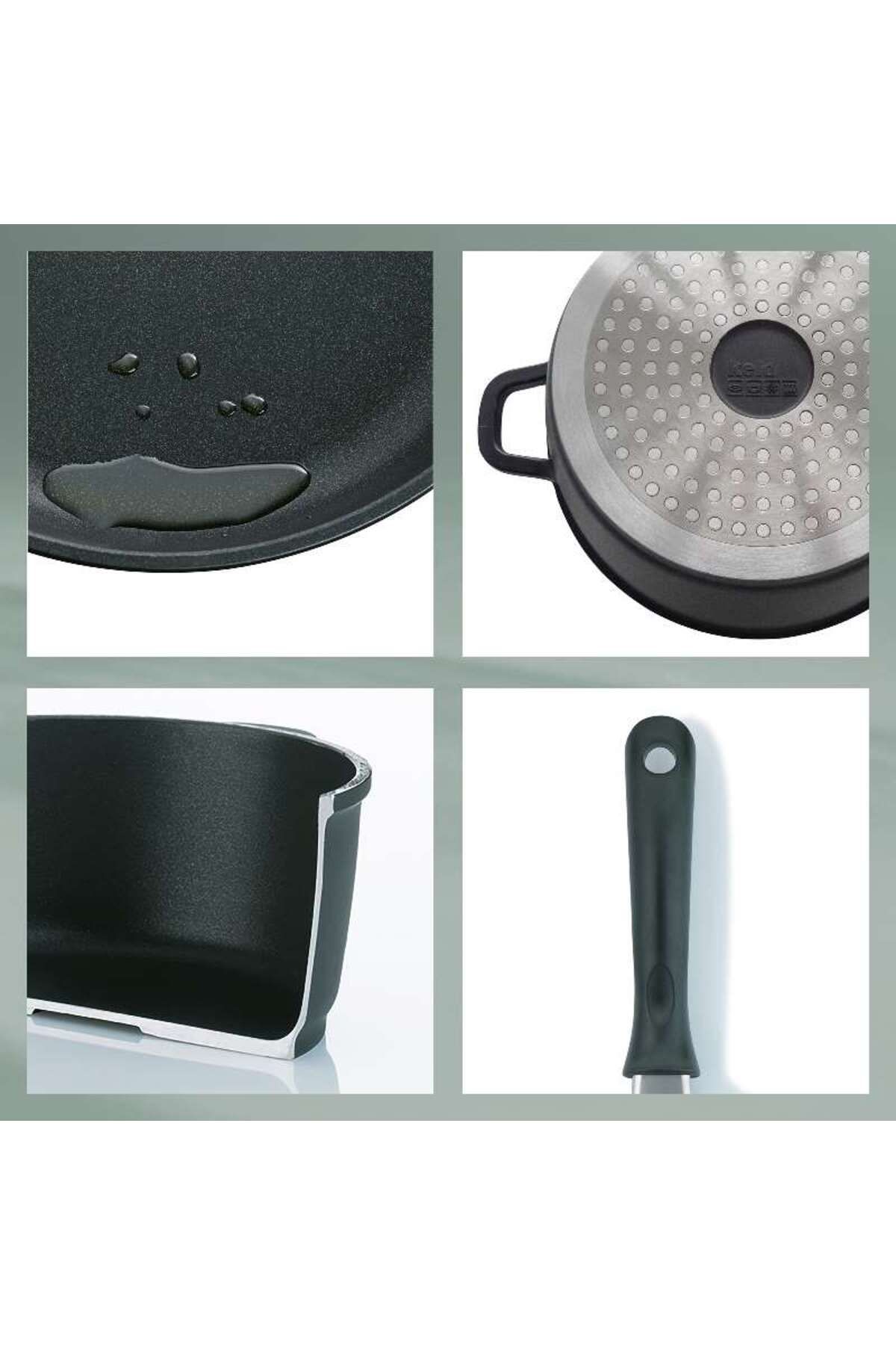 KELA Keck Lang-KERROS deep frying pan with non-stick surface 28 cm 7