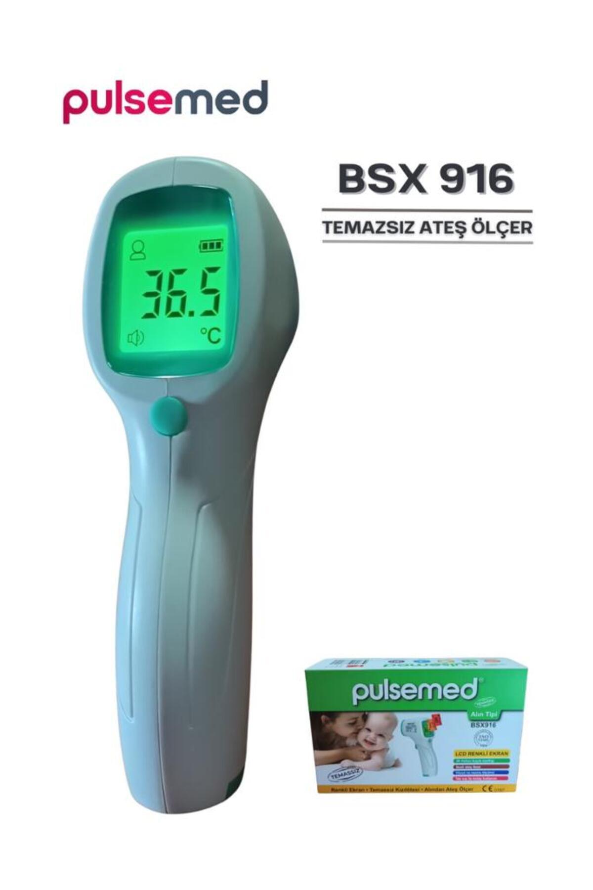Pulsemed Renkli Ekran Temassız Kızılötesi Ateş Ölçer Bsx916