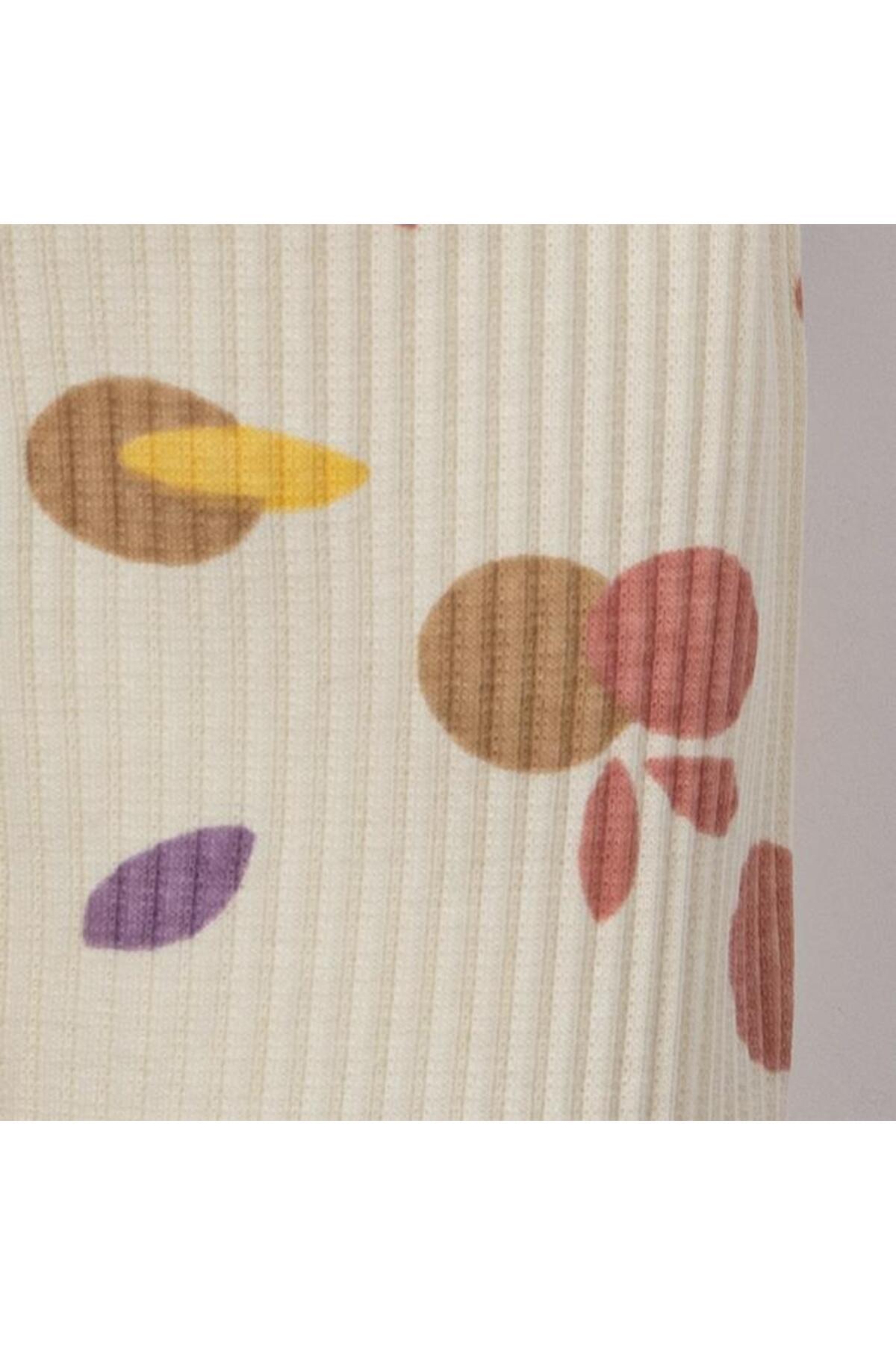 Lolons Benek Temalı Kız Bebek Üçlü Patikli Tek Alt fotoğrafı 4 (önizleme)