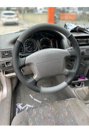 dk direksiyon Kaplamacı Toyota Terra 2000 Araca Özel Direksiyon Kılıfı (GRİ-N...