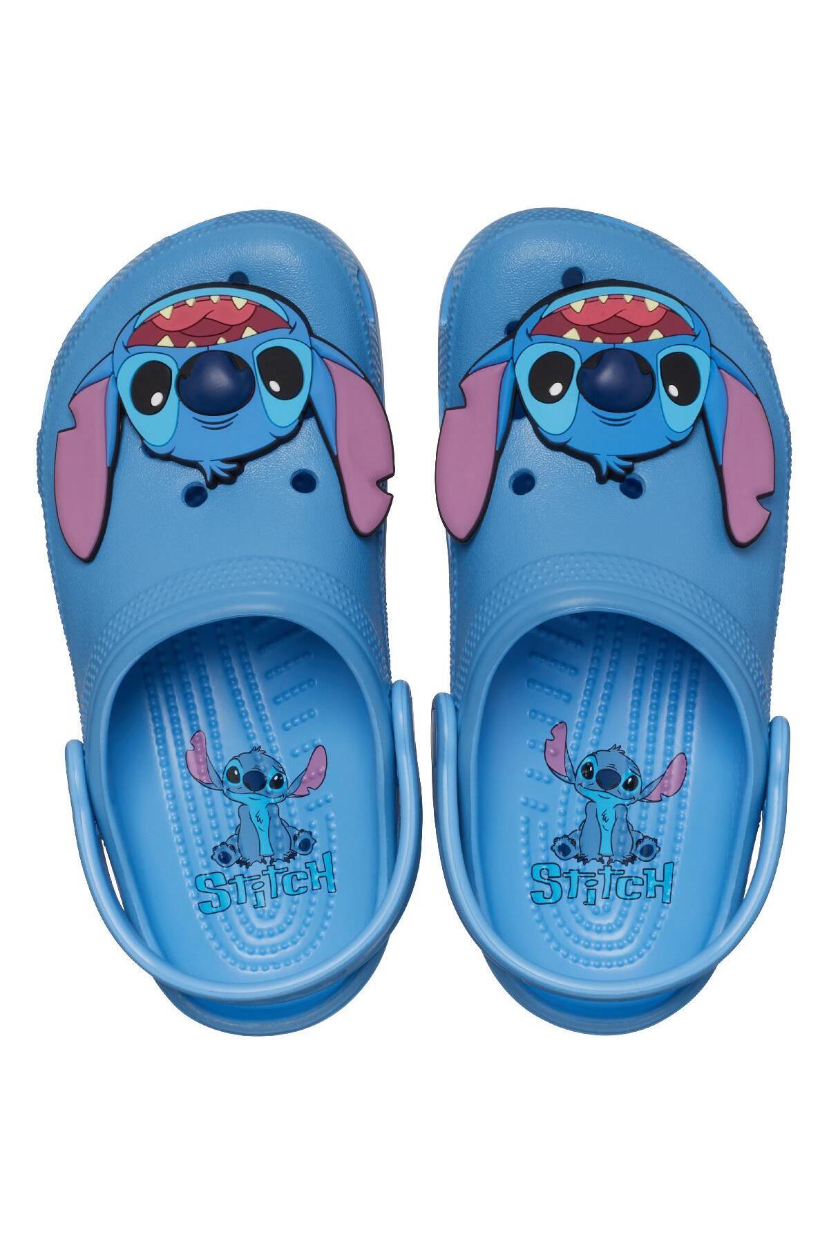 Crocs-Stitch Classic Clog Παιδικές Παντόφλες 209464-4tb Oxygen 2