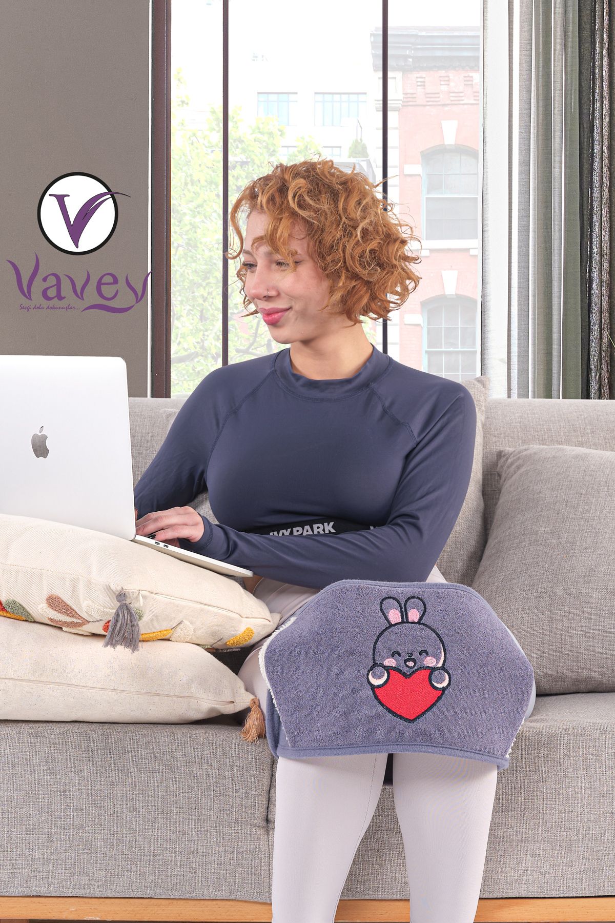 VAVEY Yeni Nesil Sıcak Soğuk Termojel Hediyeli Regl Kemeri Tavşan Model