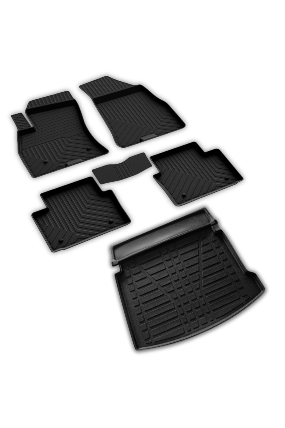 ferrous autoaccessories Dacia Lodgy Ferrous 4D Paspas ve 3D Bagaj Havuzu 2013 ve Üstü
