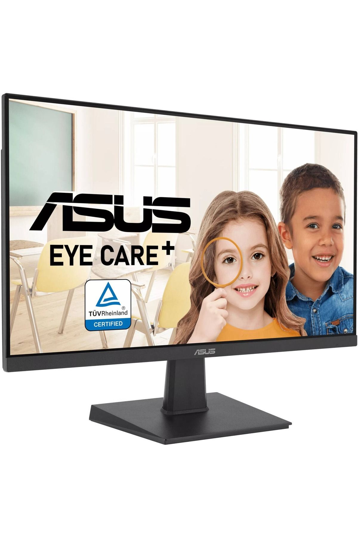 ASUS-شاشة VA27EHF للعناية بالعين، مقاس 27 بوصة، عالية الدقة بالكامل، IPS، 100 هرتز، مزامنة تكيفية، خالية من الوميض، ضوء أزرق منخفض 3