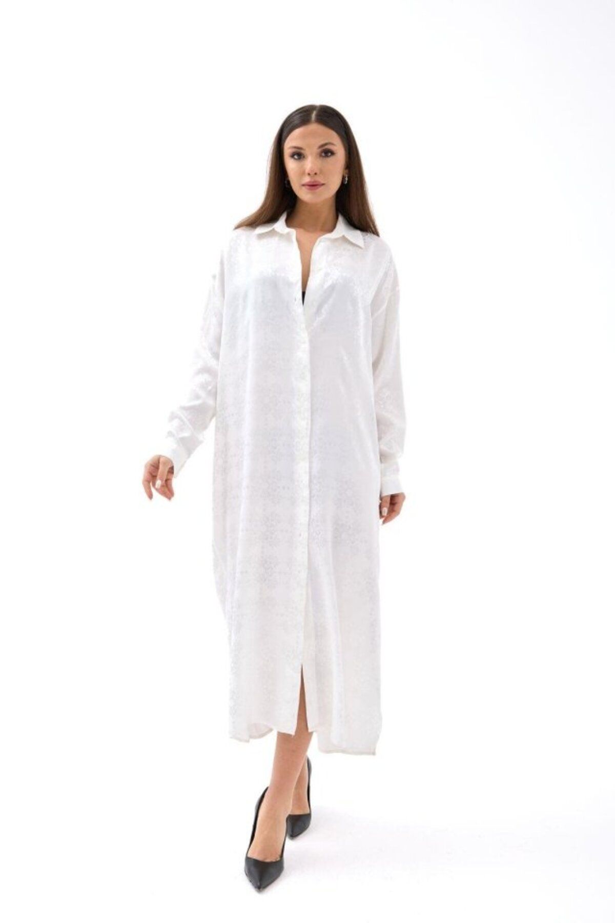 Gökyüzü Moda 7417 ELBİSE-AREZZO