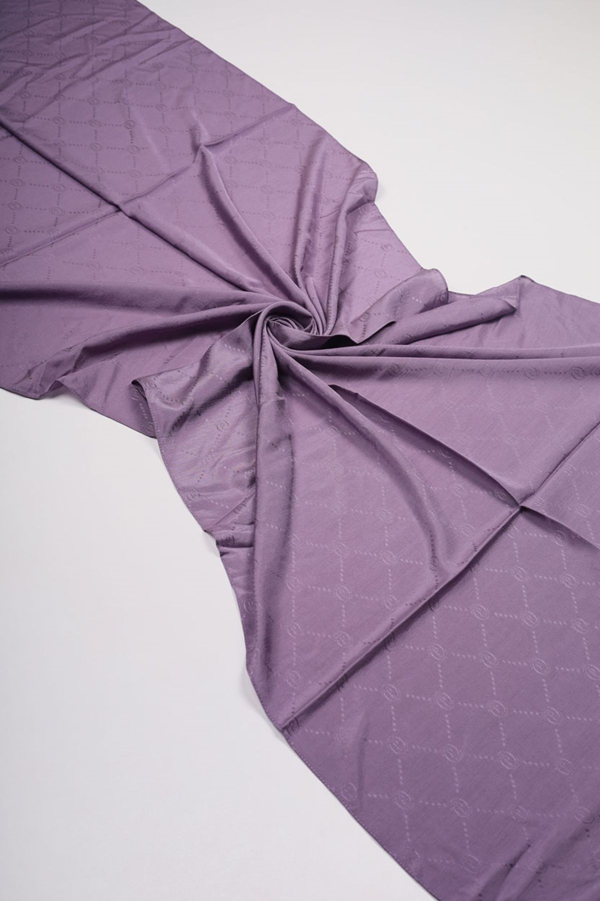 PİRAMİT-Pyramid Monogram Flush Shawl - Pattern-06 - Color-15 1
