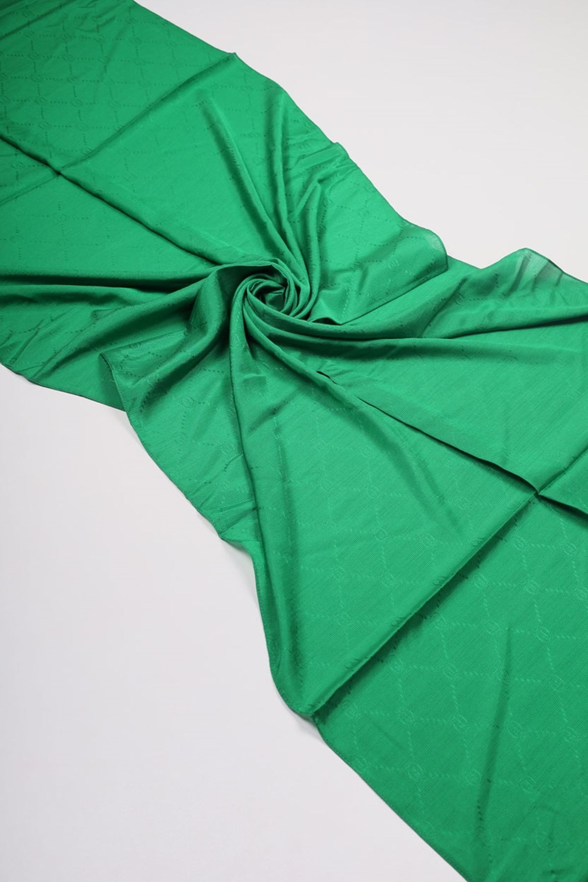 PİRAMİT-Pyramid Monogram Flush Shawl - Pattern-06 - Color-06 1
