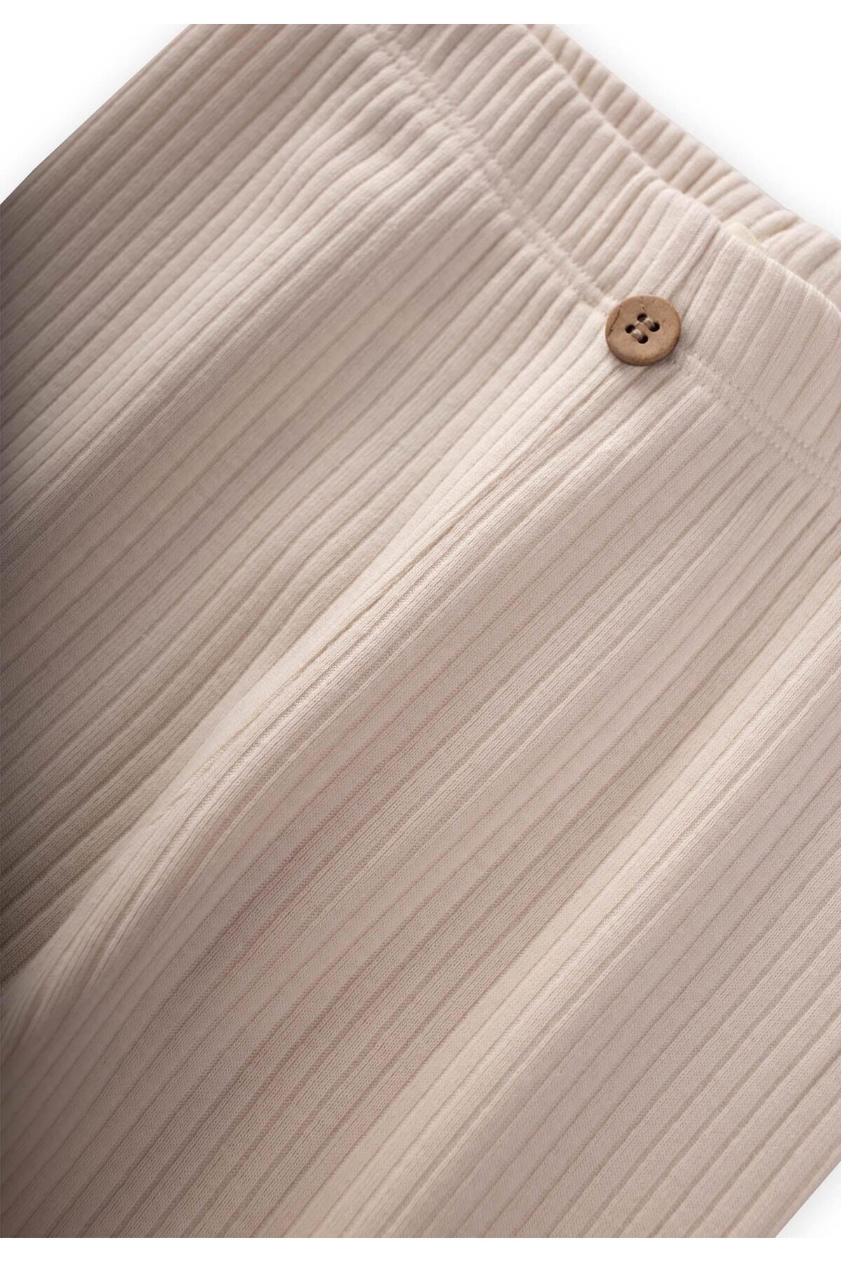 Cigit-Gerippte Leggings 0-5 Jahre Hellbeige 4