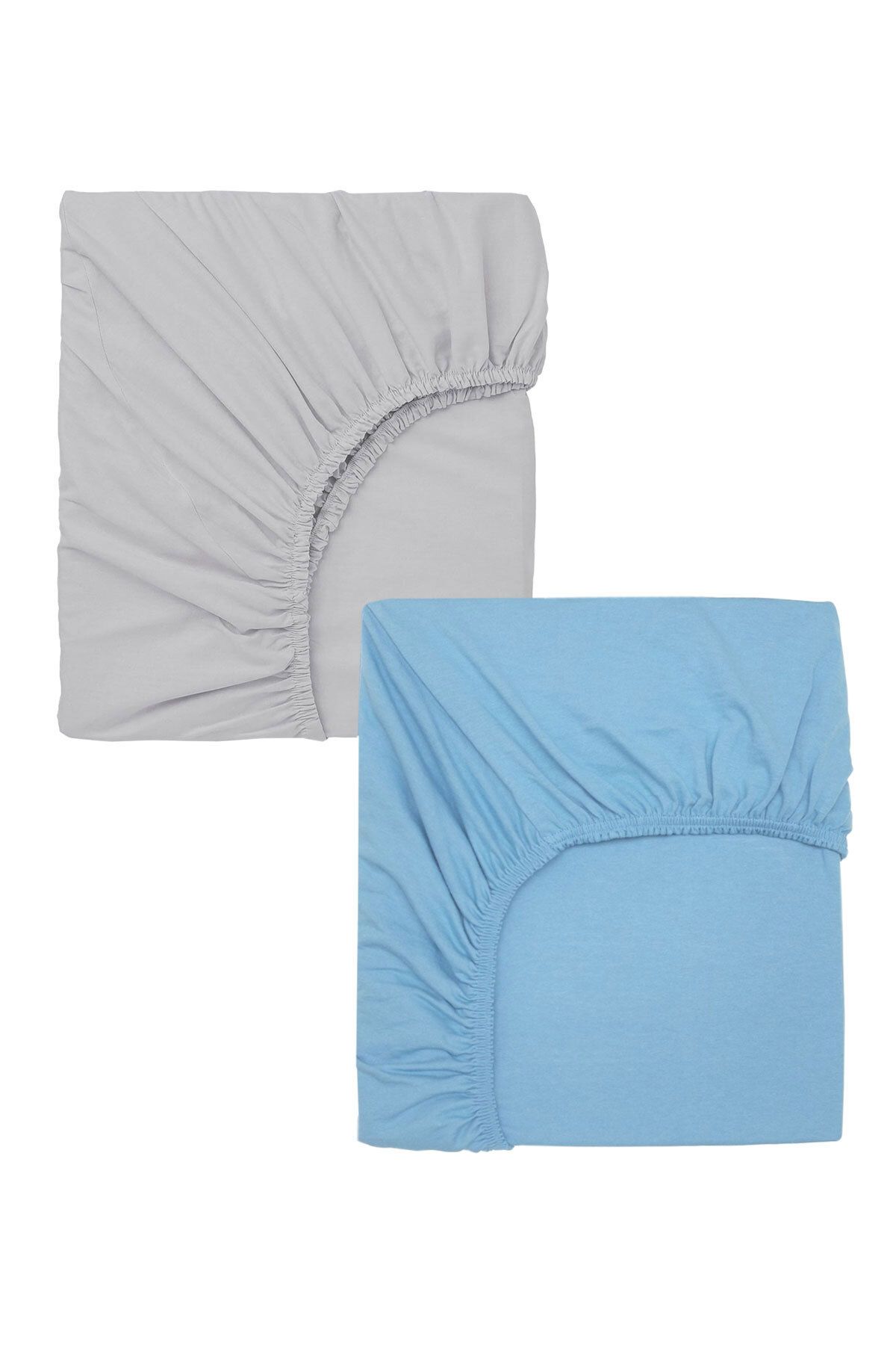 EFFE 2 Adet 70 X 120 X 20 Cm Lastikli Penye Kumaş Bebek Çarşafı