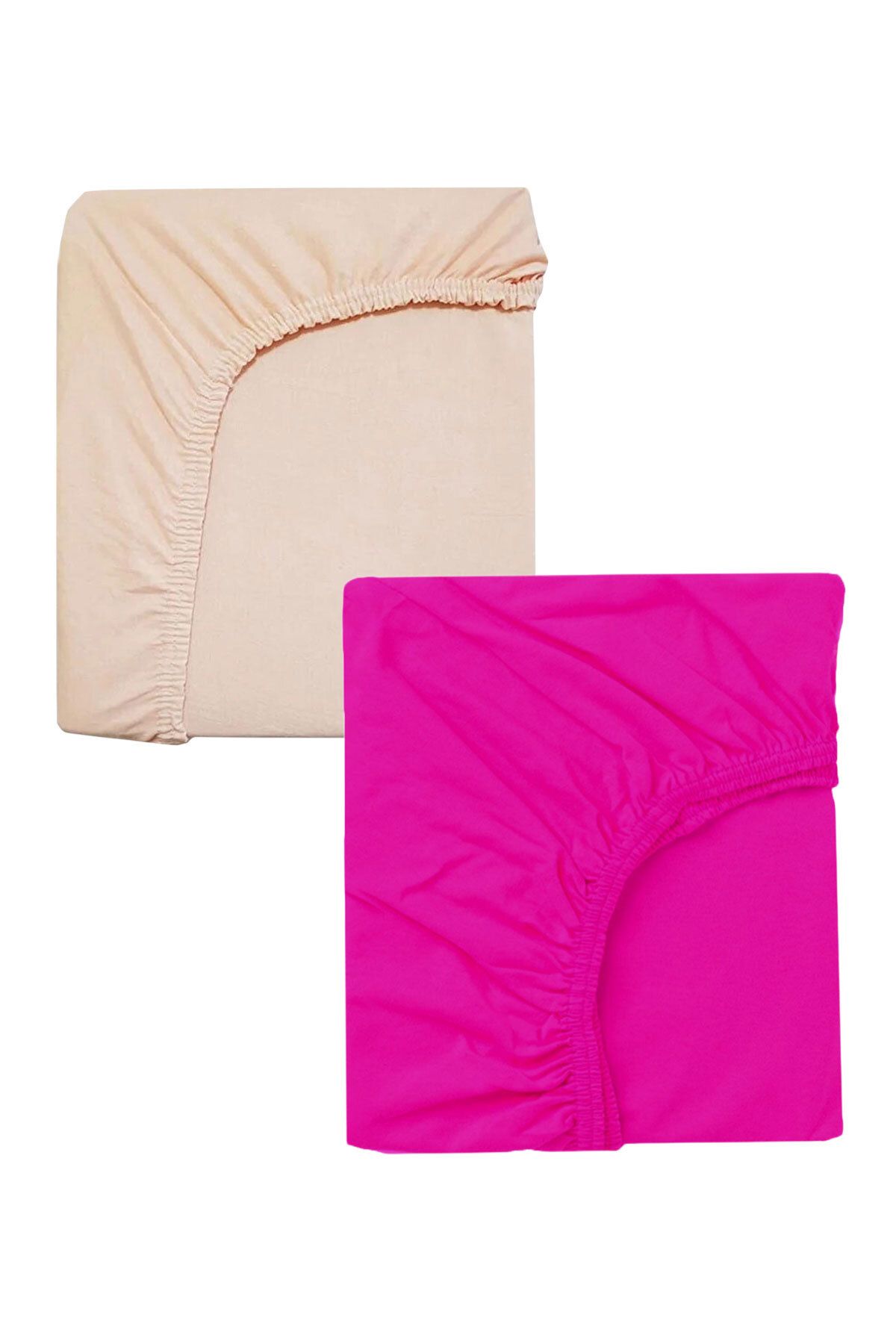 EFFE 2 Adet 70 X 120 X 20 Cm Lastikli Penye Kumaş Bebek Çarşafı