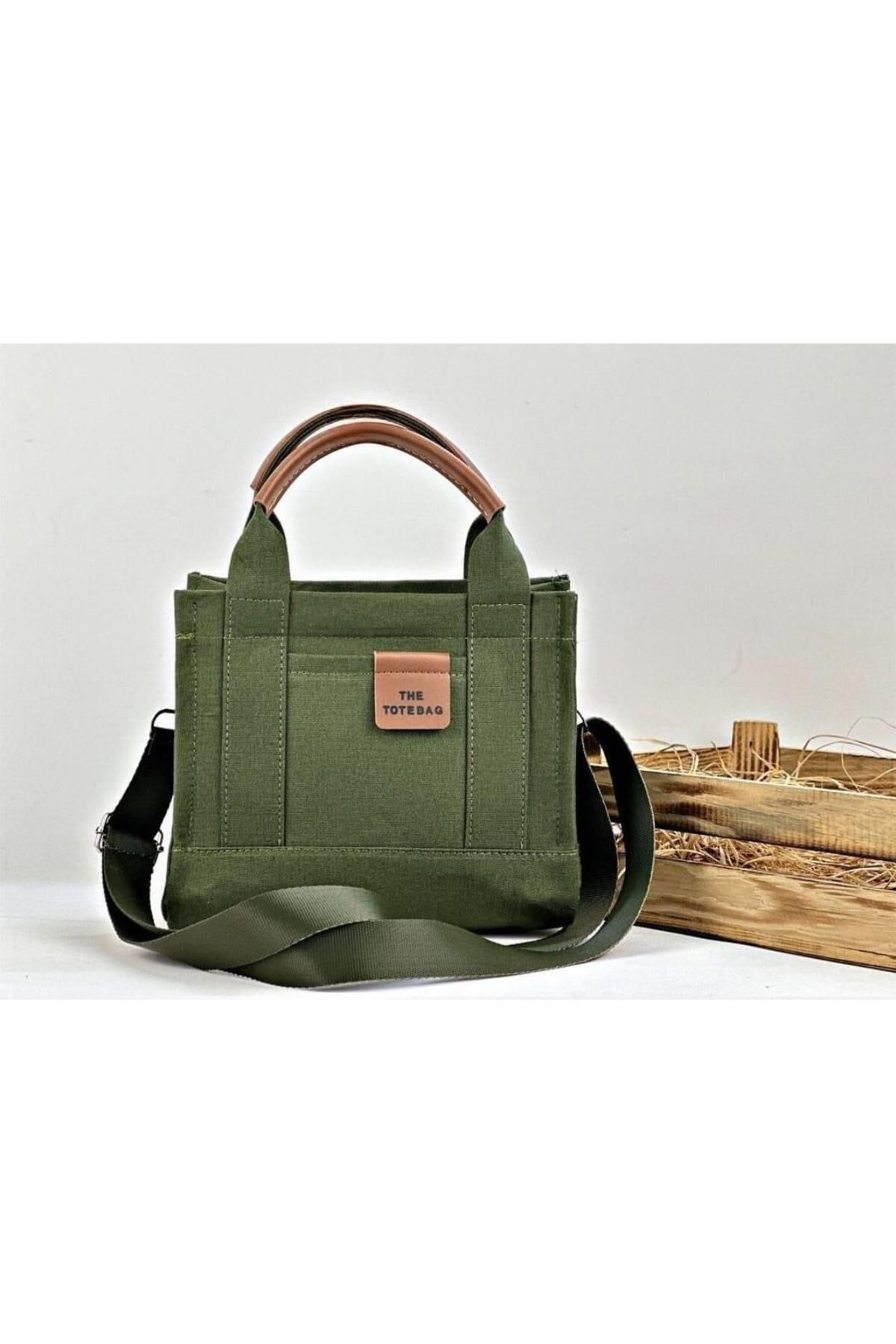Arma TOTE BAG- KÜÇÜK BOY KANVAS TRİKO KUMAŞ KADIN EL VE OMUZ ÇANTASI