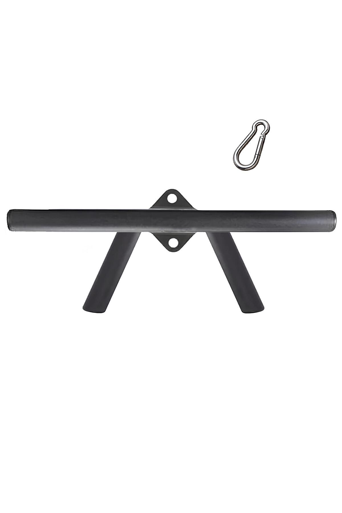 FinxSport Fitness Vücut Geliştirme Fatgrip Multi Exercise Bar - Triceps Bar - V Bar - Lat Triceps Bar
