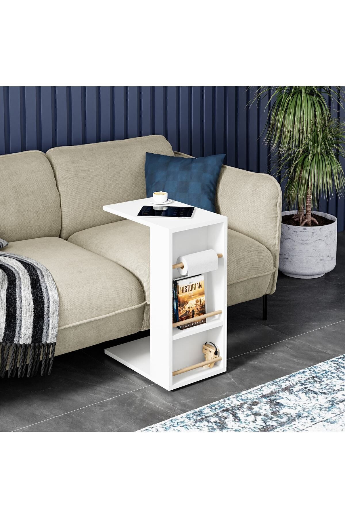 interGO-Easy Side Table - White 1