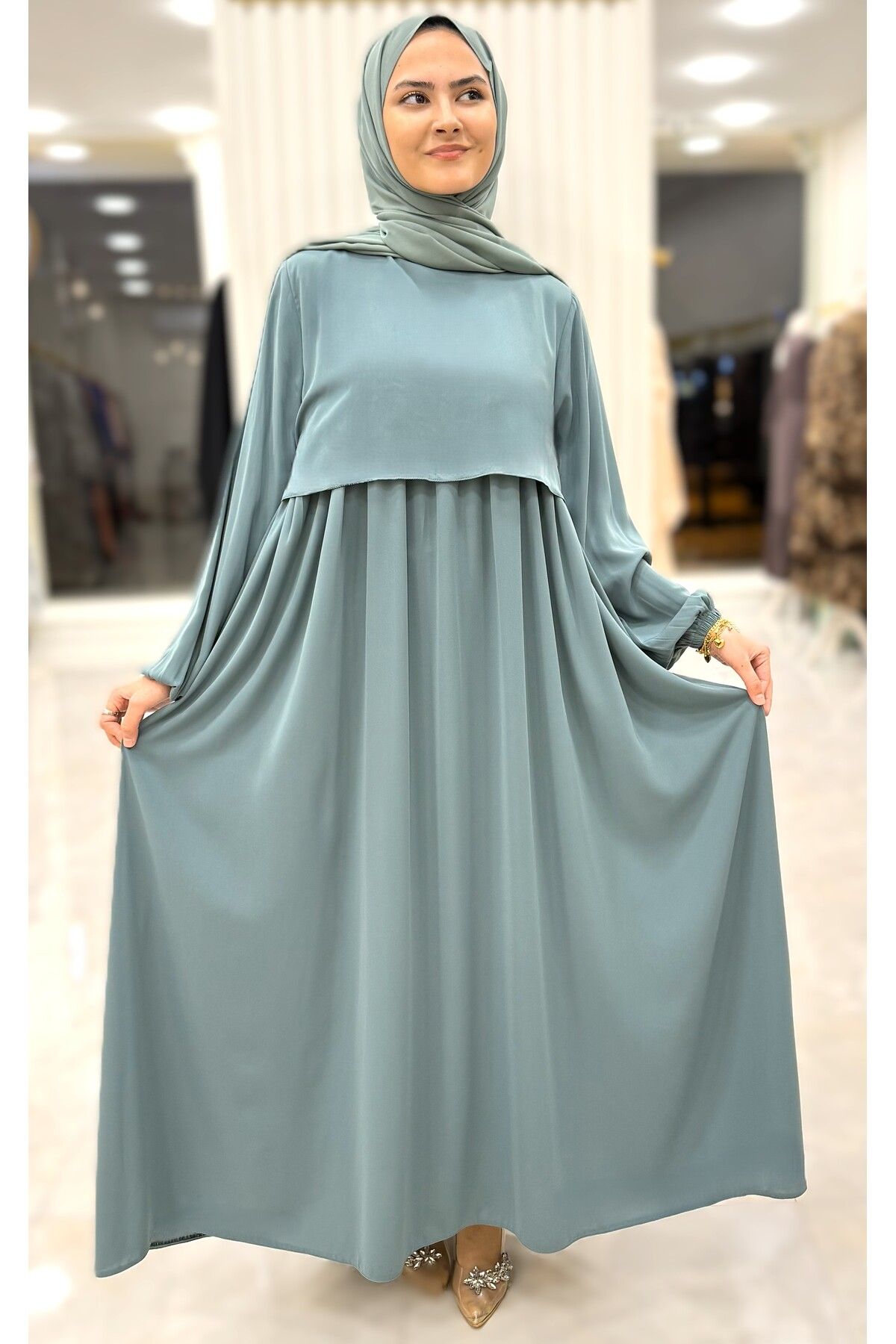 ESRANUR-Cepkenli Ceren Dress 4