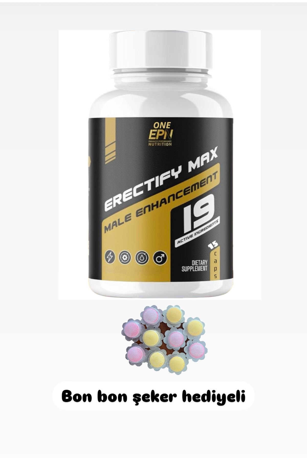Bitkideresi One Epn ERECTIFY MAX MALE ENHANCEMENT 15 li kapsül