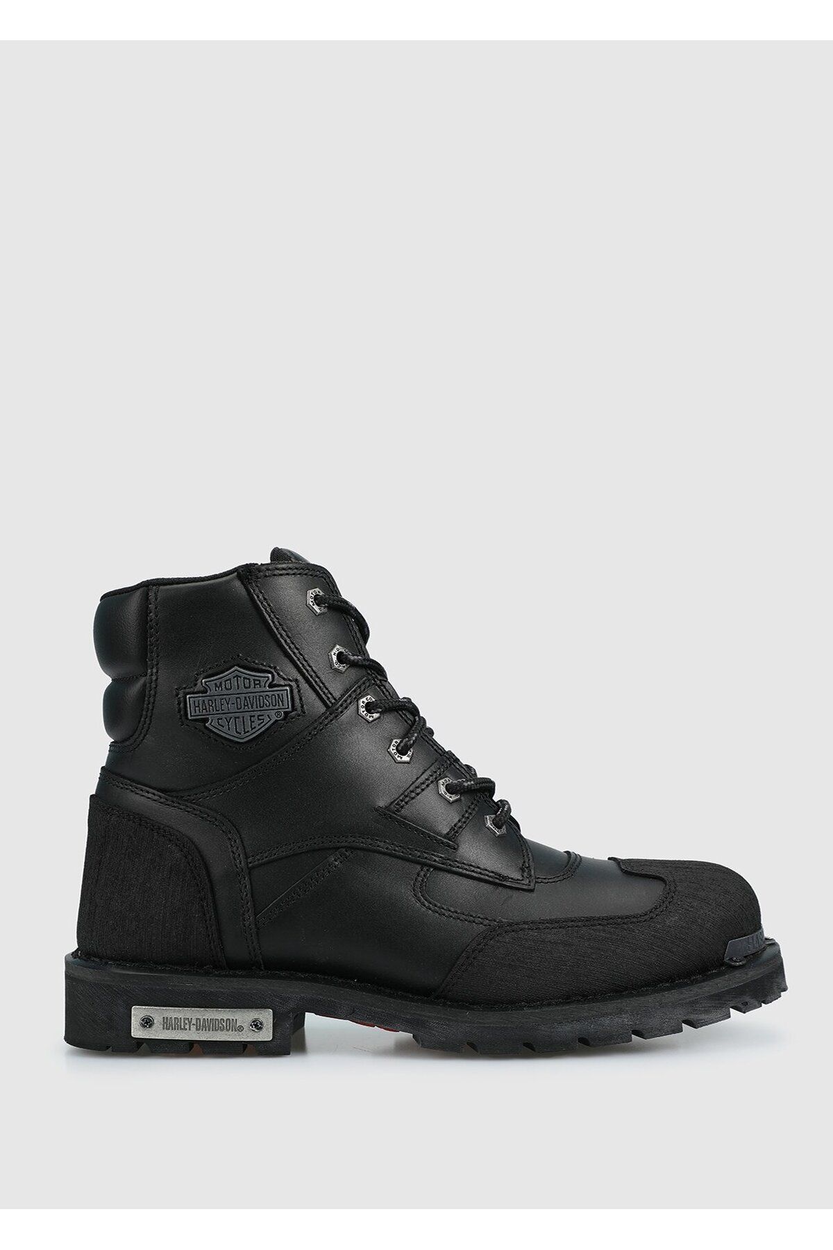 چکمه چرمی مردانه مشکی زاک B14 025m100320 Harley Davidson