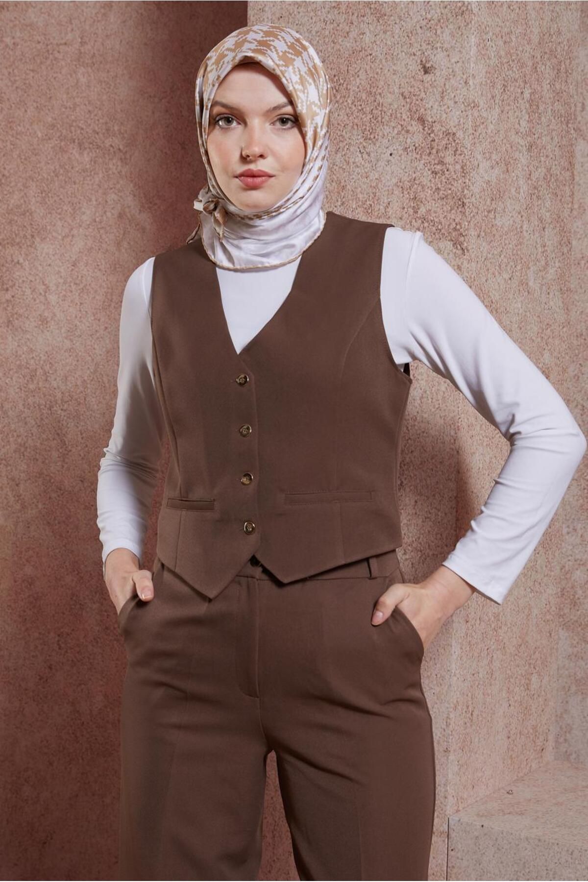 کت و شلوار جلیقه و شلوار 44455 Alvina