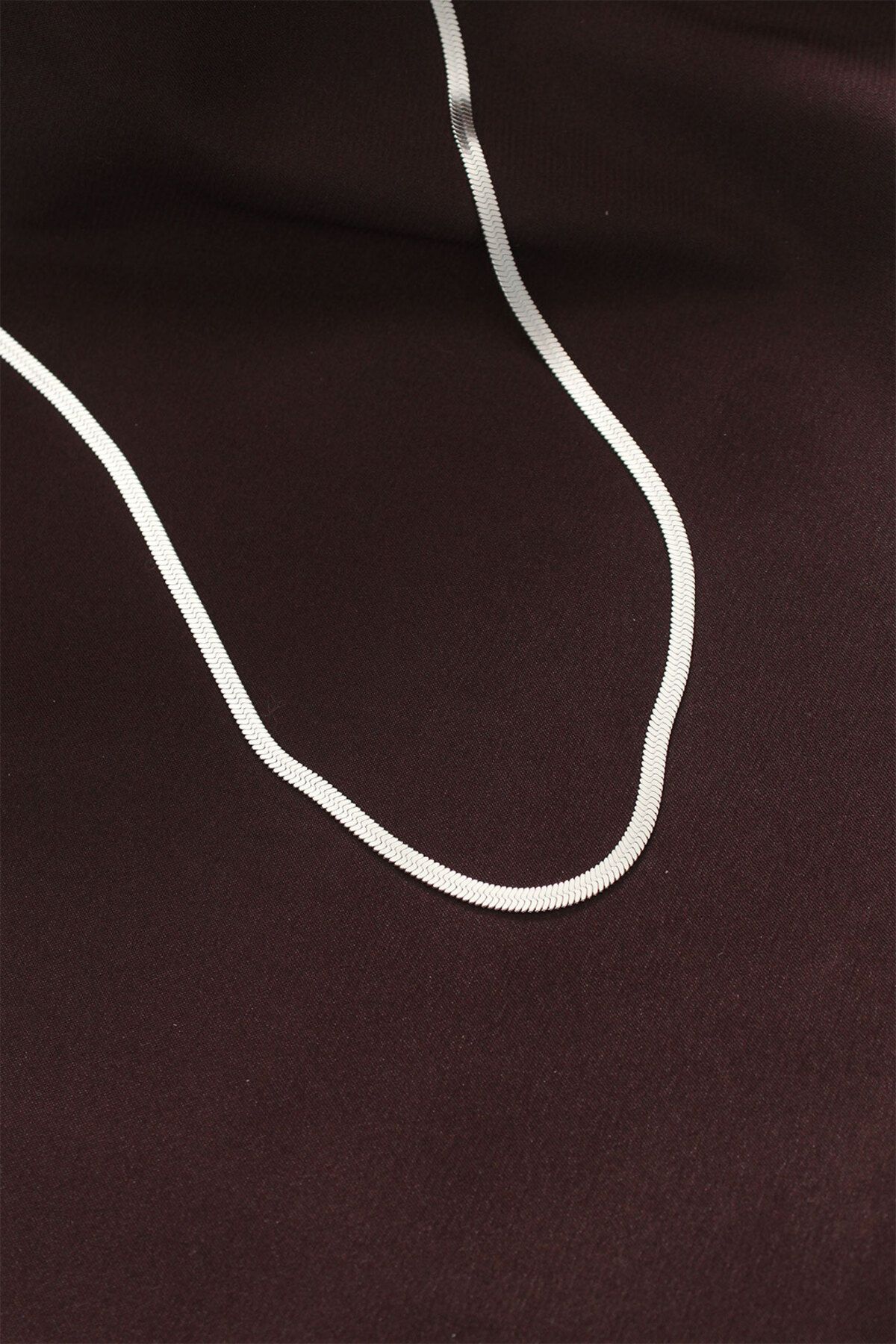 karadağsb 316L Çelik Gümüş Renk 60 Cm İtalyan Zincir Kolye - Tj-Bko6229
