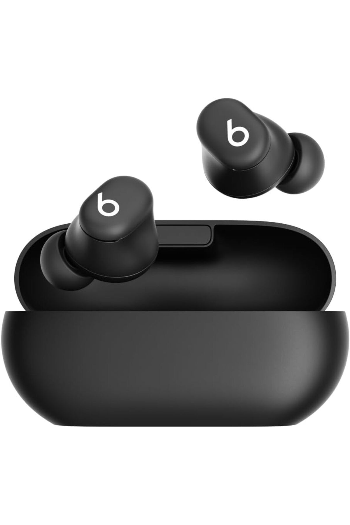 Beats-سماعات سولو بادز اللاسلكية بتقنية البلوتوث | بطارية تدوم حتى ١٨ ساعة | ميكروفون مدمج - أسود مطفي 1