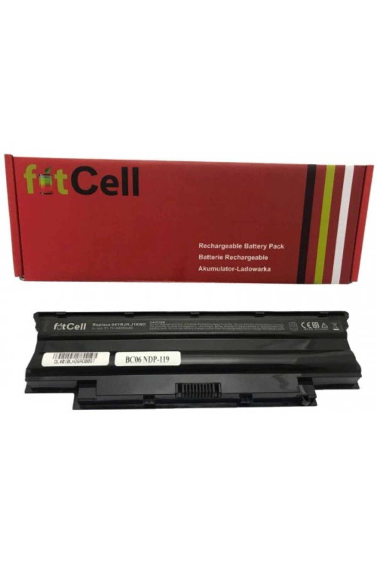 FITCELL Dell inspiron N5110-31H35B Notebook Batarya - Pil