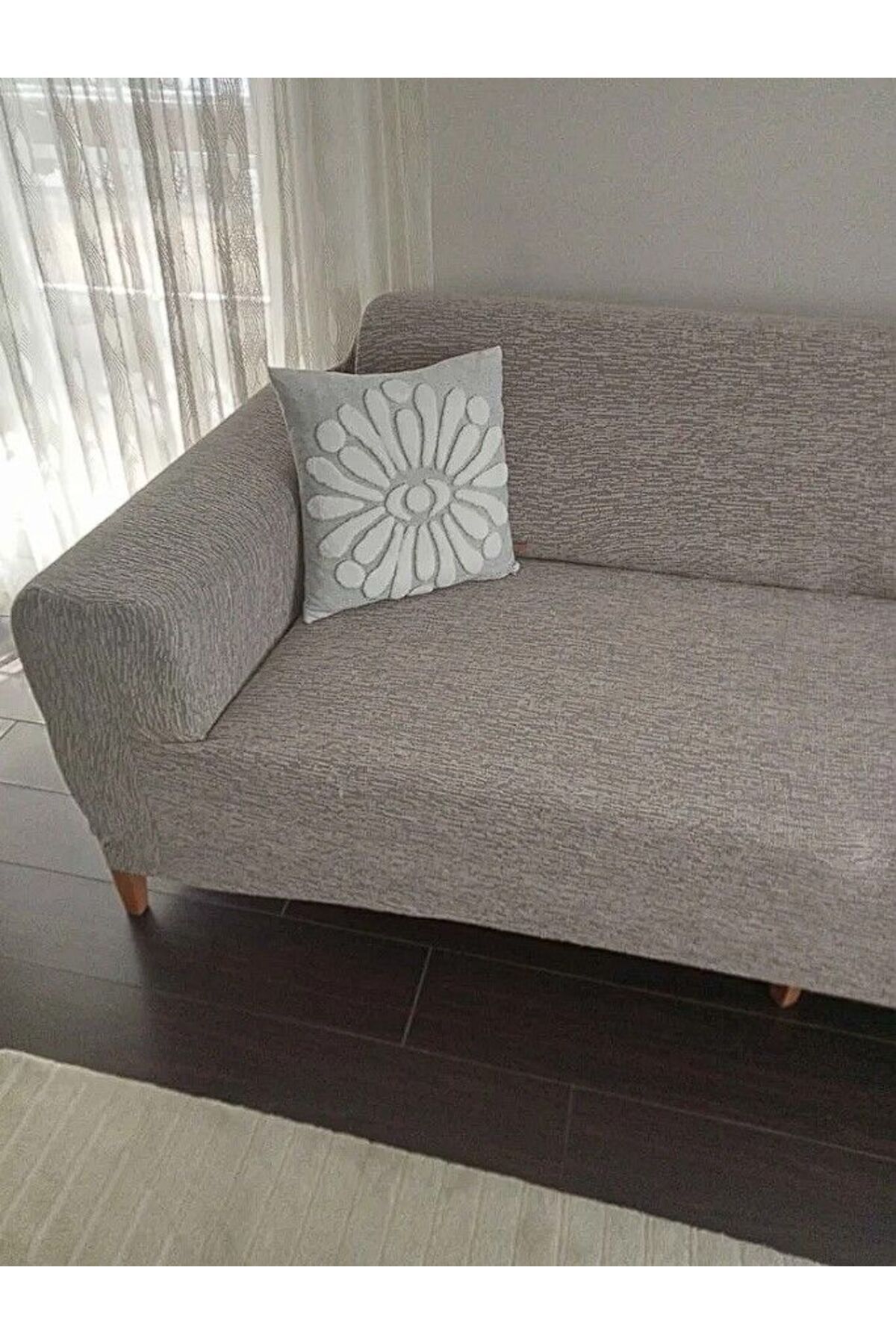 Faiend-Husă de canapea elastică Jacquard 3 3 1 1 |   Husa de scaun elastica |   Set huse pentru scaun 2