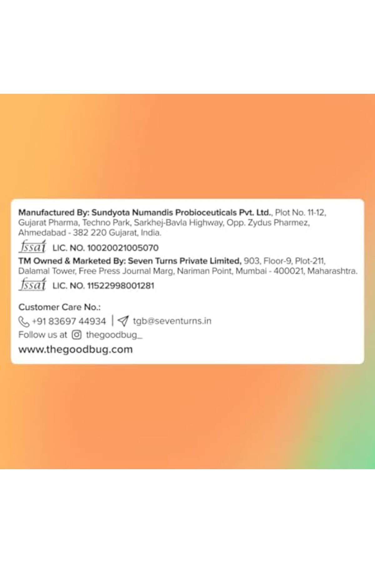 The GoodBug-The Good Bug Gut Balance SuperGut Stick for Gut Health 7