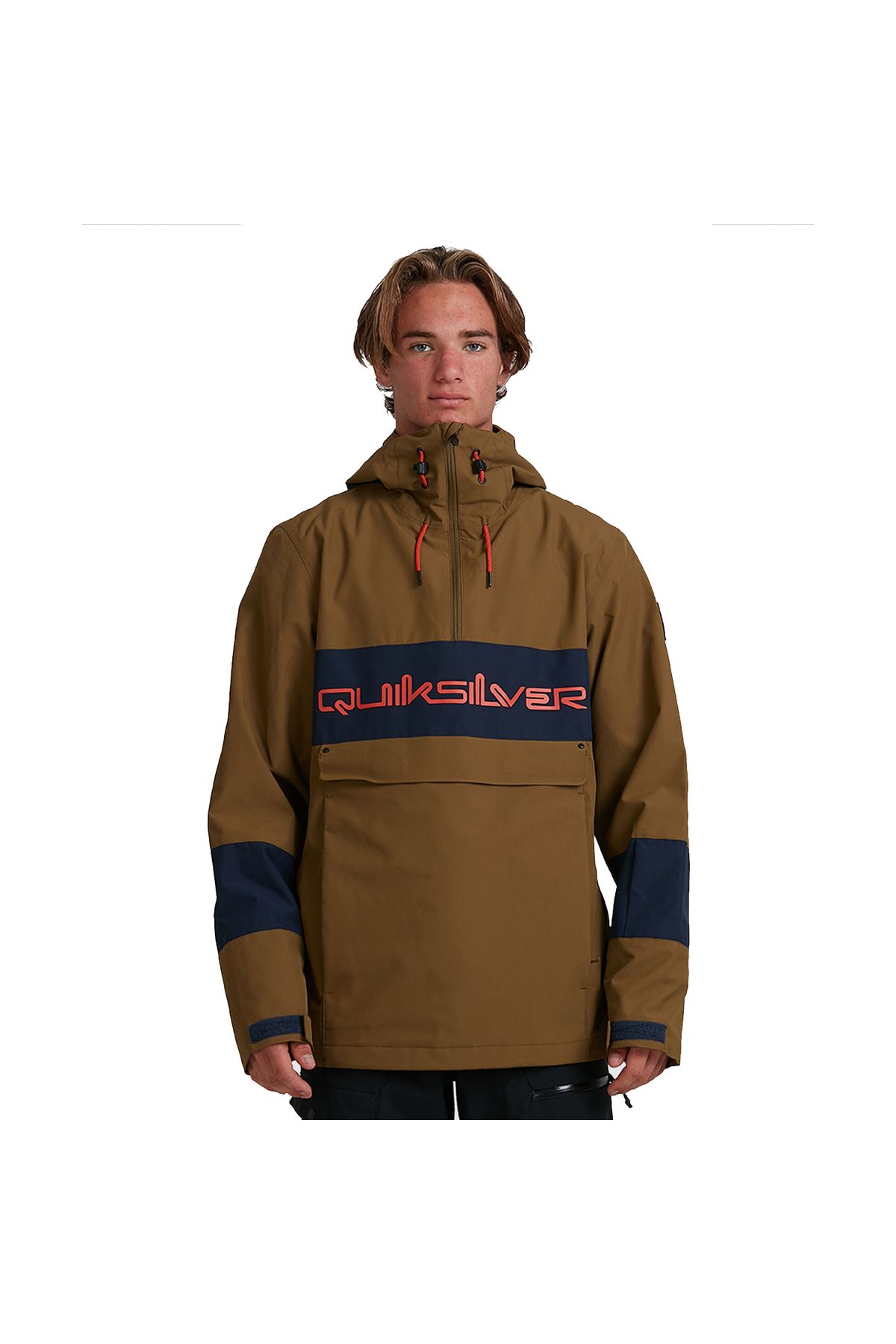 کت اسنوبرد مردانه استیز خاکی Quiksilver