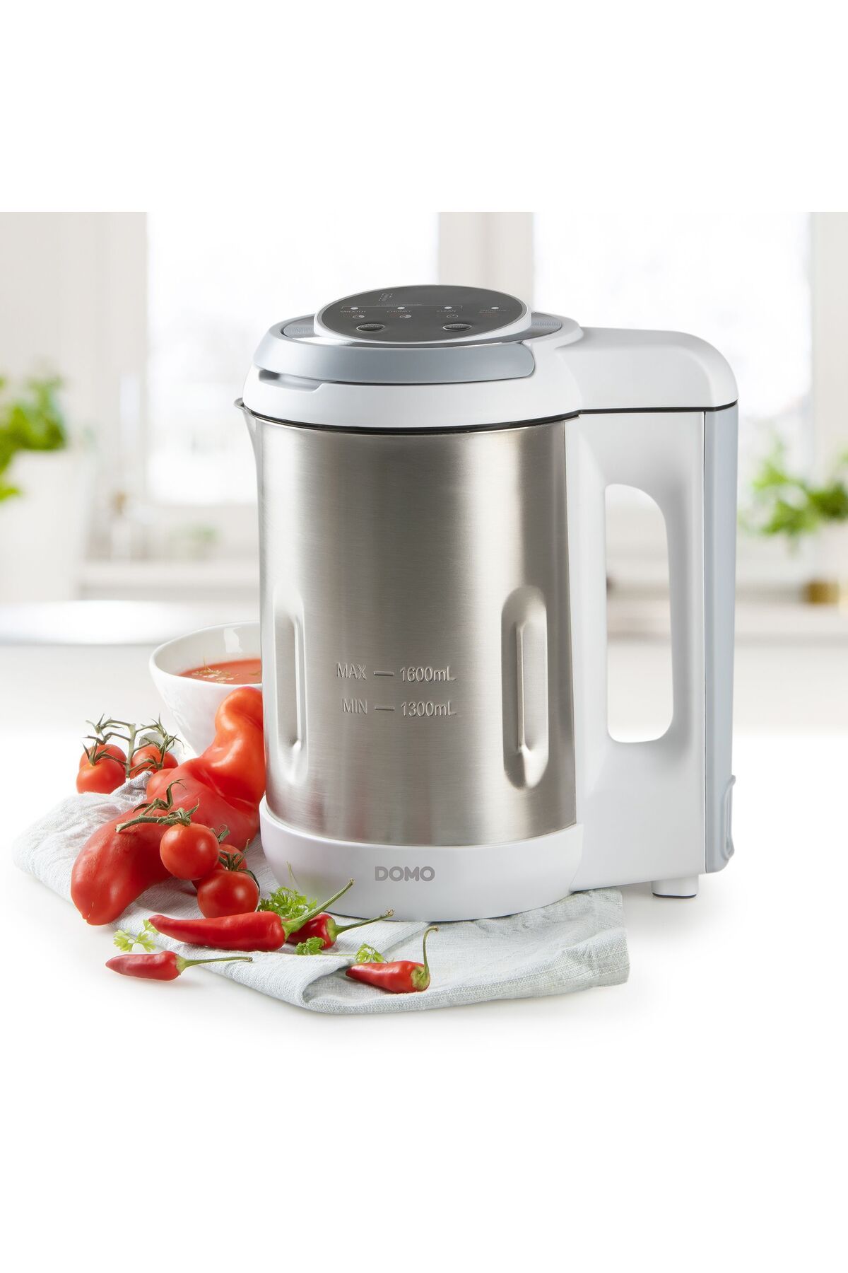 Domo-Blender with Soup Preparation Function Domo DO737BL, Capacity 1.6 Liters, Power 1000 W 3