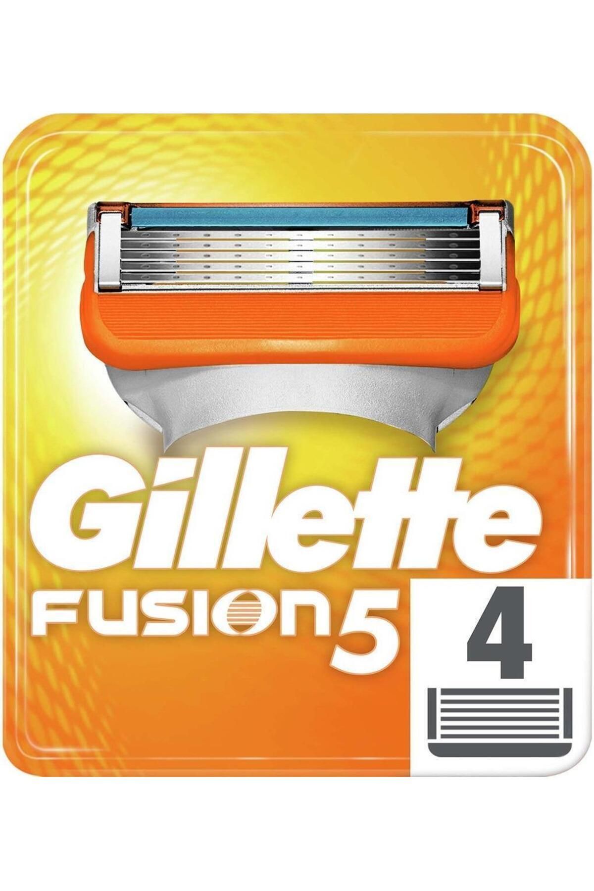 Gillette-4 Pack Fusion Replacement Razor Blades 4