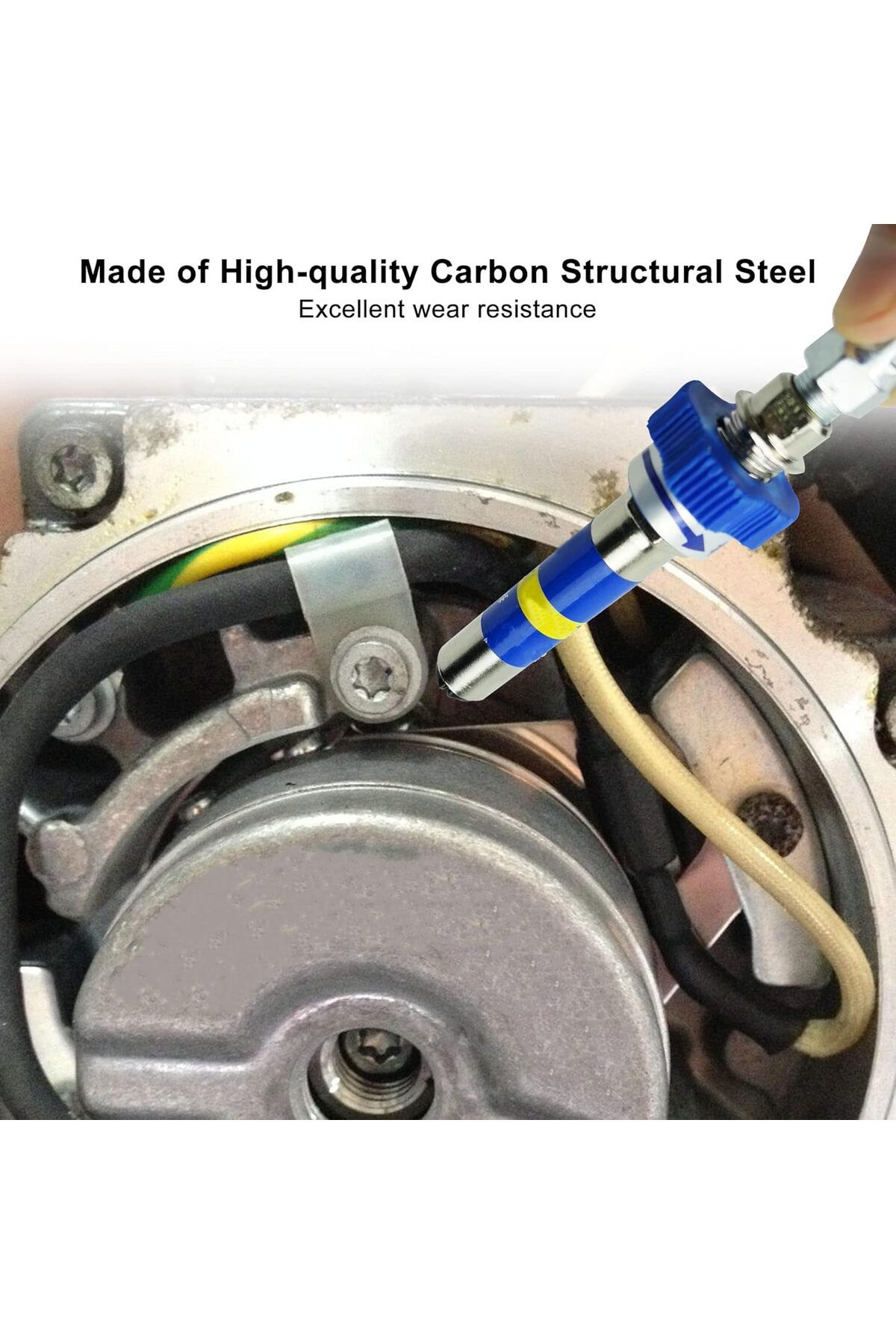 fulina-High Pressure Grease Coupler,Quick Lock and Release Grease Tool Tip Adapter,for Tight Spaces 3