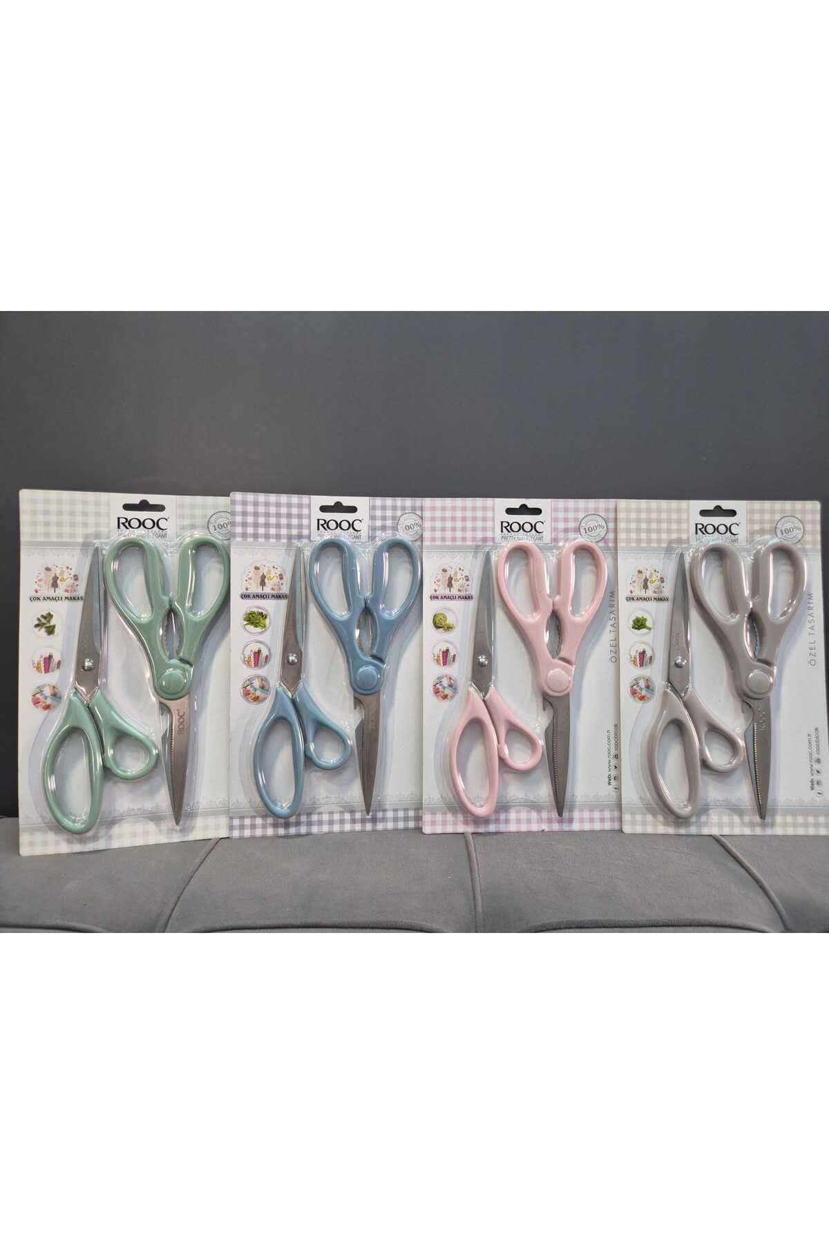 Rooc-Multi-Purpose Special Design Scissor Set of 2 5
