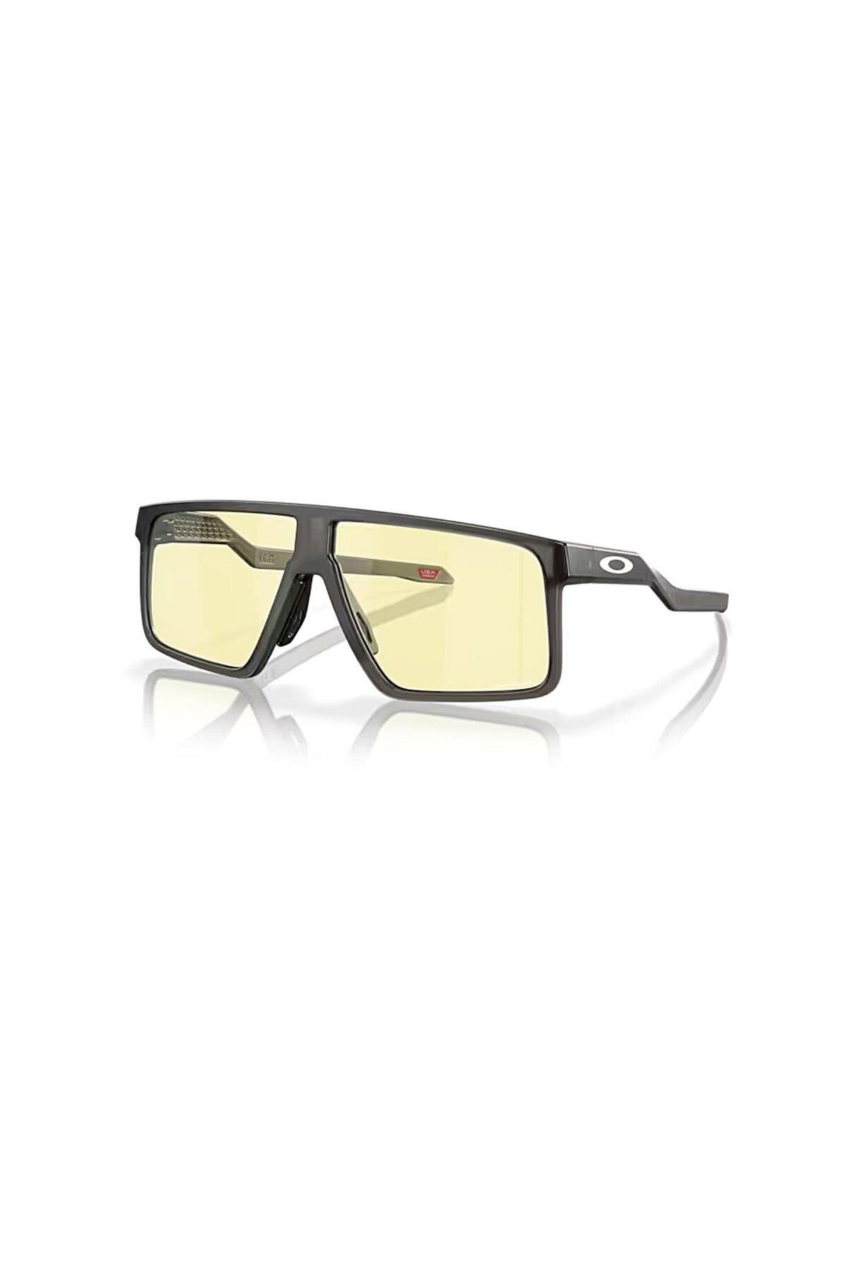 9285 928502 61 عینک آفتابی مردانه مشکی مات هلوکس Mirrored Esports Oakley