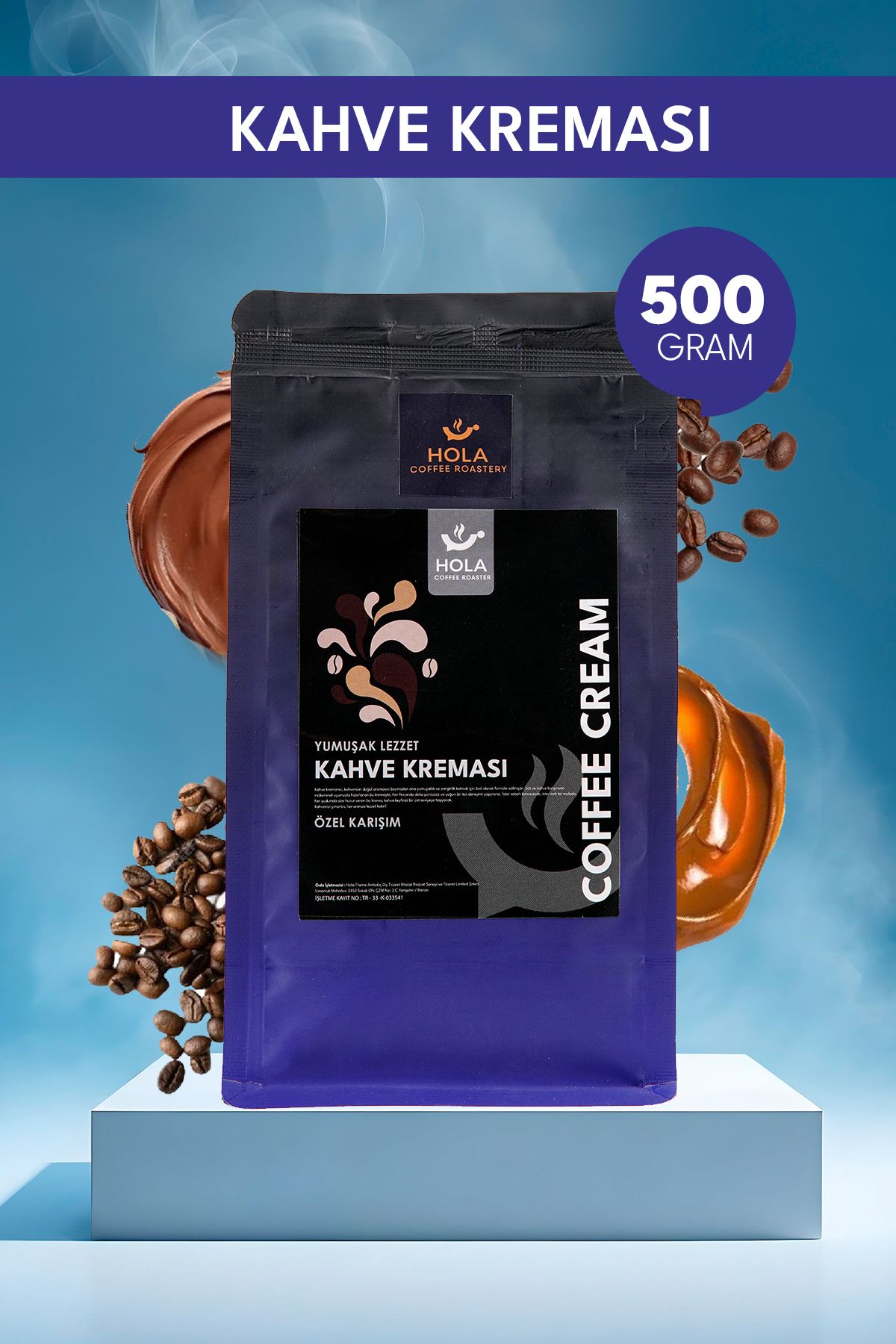 Hola Coffee Kahve Kreması 500 gr