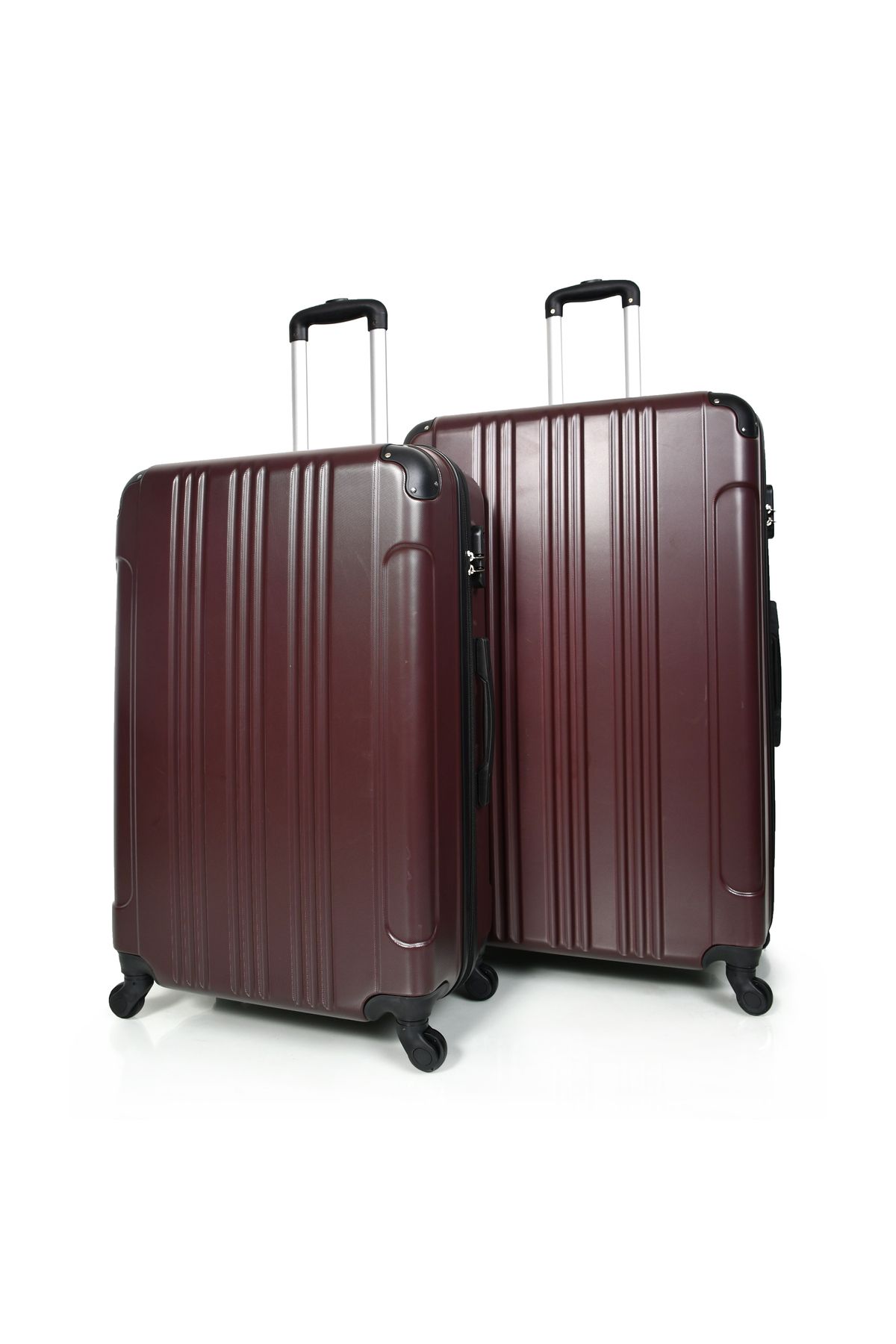 MORANO-Morano Durable and Lightweight 4-Wheel Spinner Luggage Set with Numbered Security Lock (Set of 4) 4