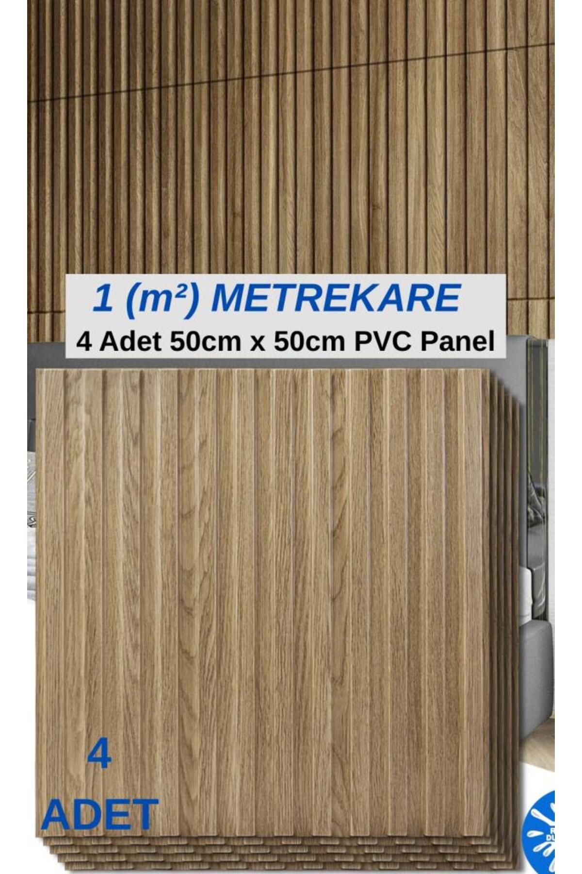 Renkli Duvarlar Panou De Perete Durabil Din Pvc Abs 3d Maro 1m² (50cmx50cm 4 Bucăți) Panou De Lambriu Șters - 50 x 50