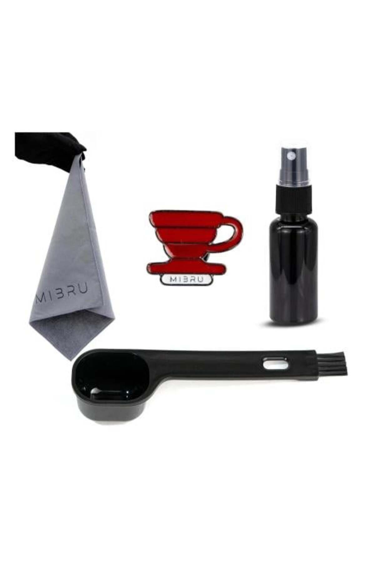 MIBRU-V60 Coffee Maker Set 11 Pack Premium Pour Over Manual Coffee Tools With Manual Grinder Size 02 Set 7