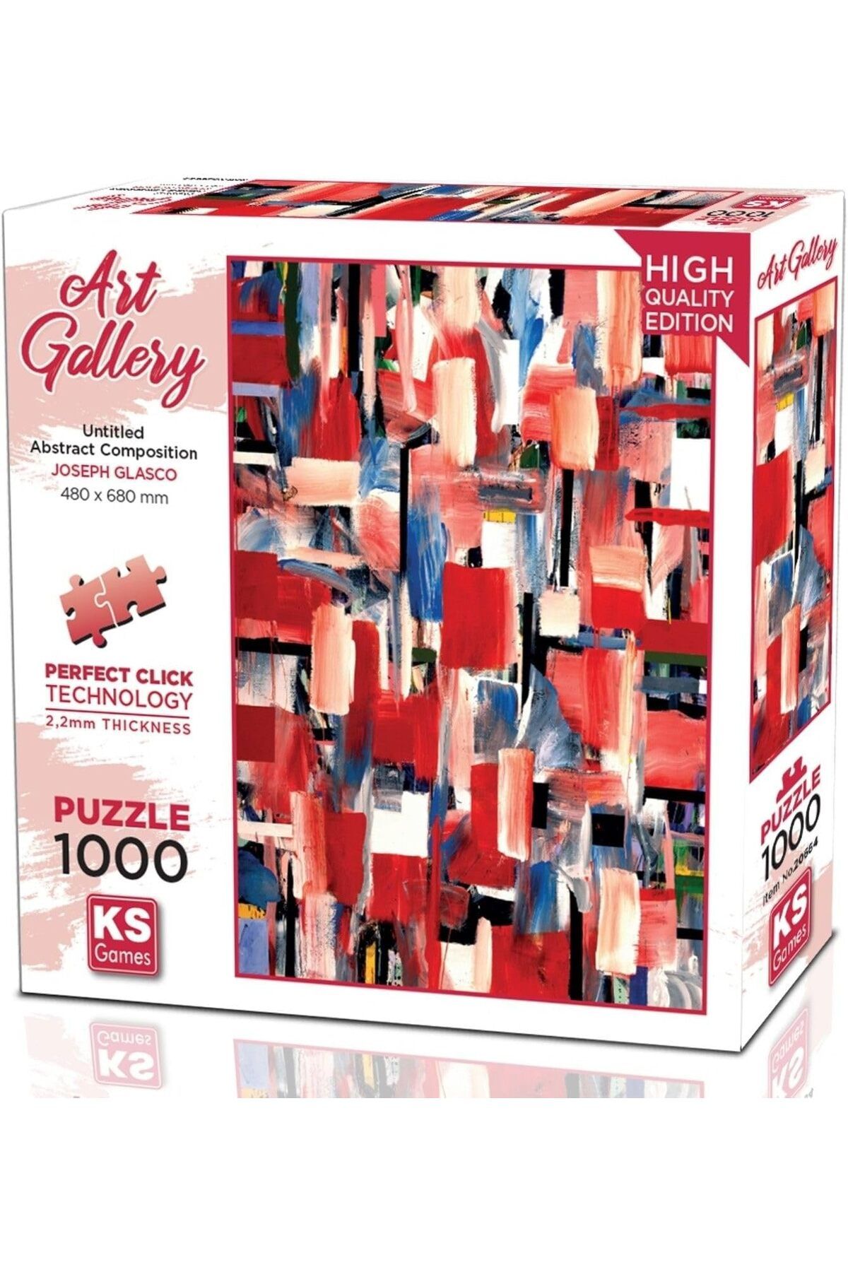 STOREMAX lbstorex Games 1000 Parça Untitled Abstract Composition Puzzle Newdsng 1116818
