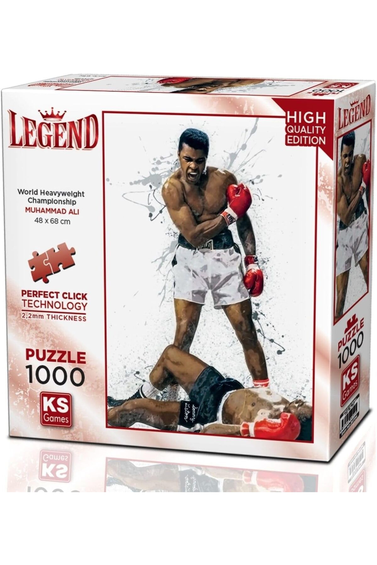 STOREMAX jvnnastore Games 20724 Muhammed Ali 1000 Parça Puzzle -Ks Puzzle 646268