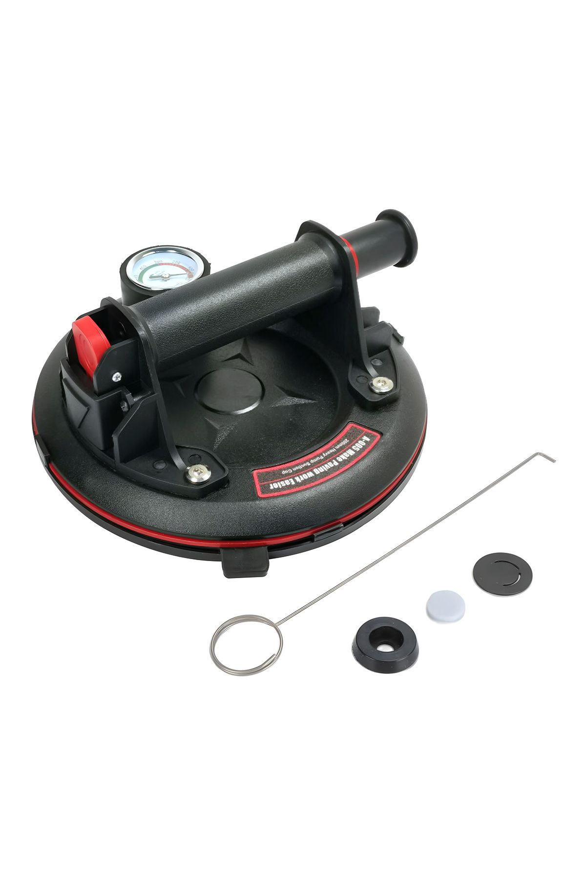 Generic-Vacuum Suction Cup Tool with Pressure Gauge for Safety and Efficiency 4