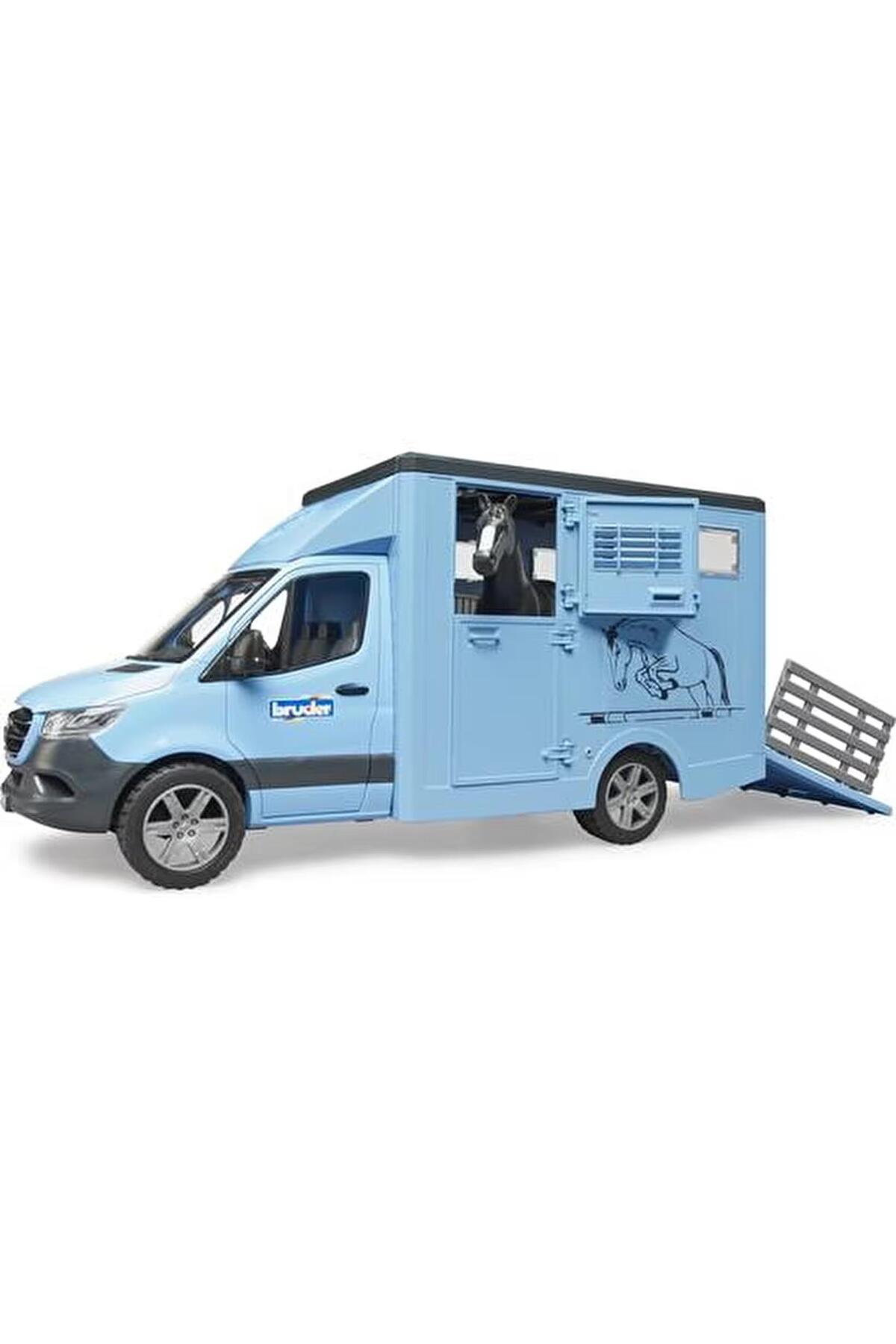 Genel Markalar MB Sprinter Animal Transporter with Horse 02674 fotoğrafı 2 (önizleme)
