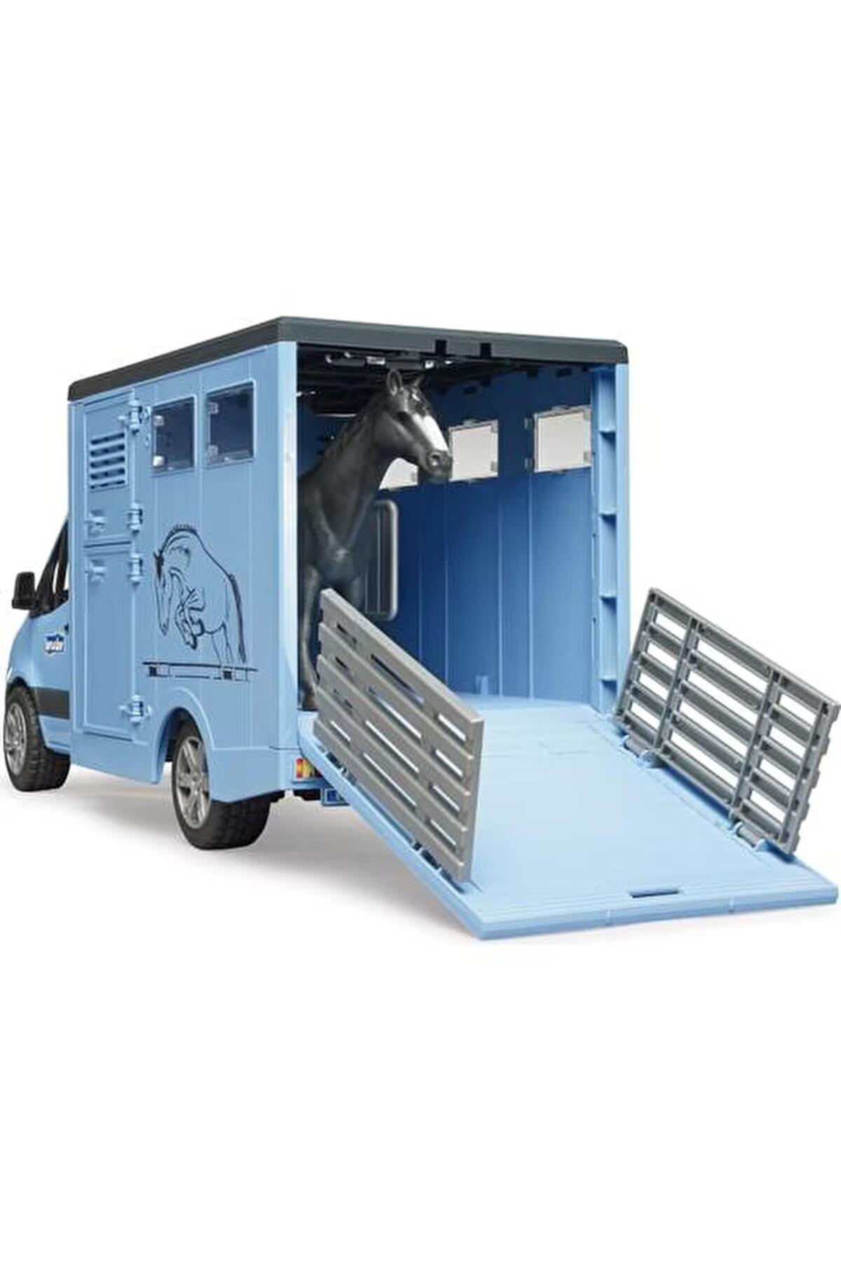 Genel Markalar MB Sprinter Animal Transporter with Horse 02674 fotoğrafı 4 (önizleme)