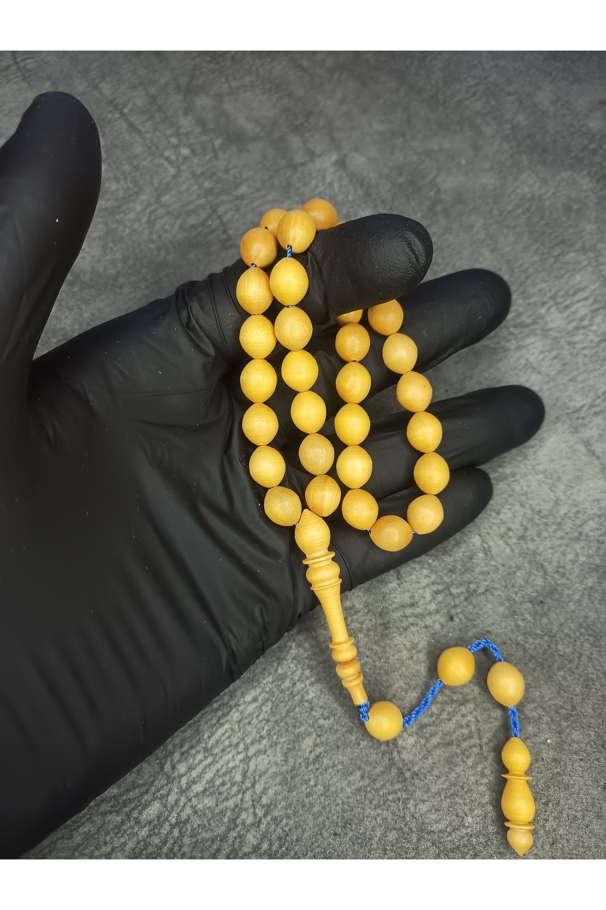 Mos Ticaret-Master's Work High-End Natural Boxwood Rosary with System 2