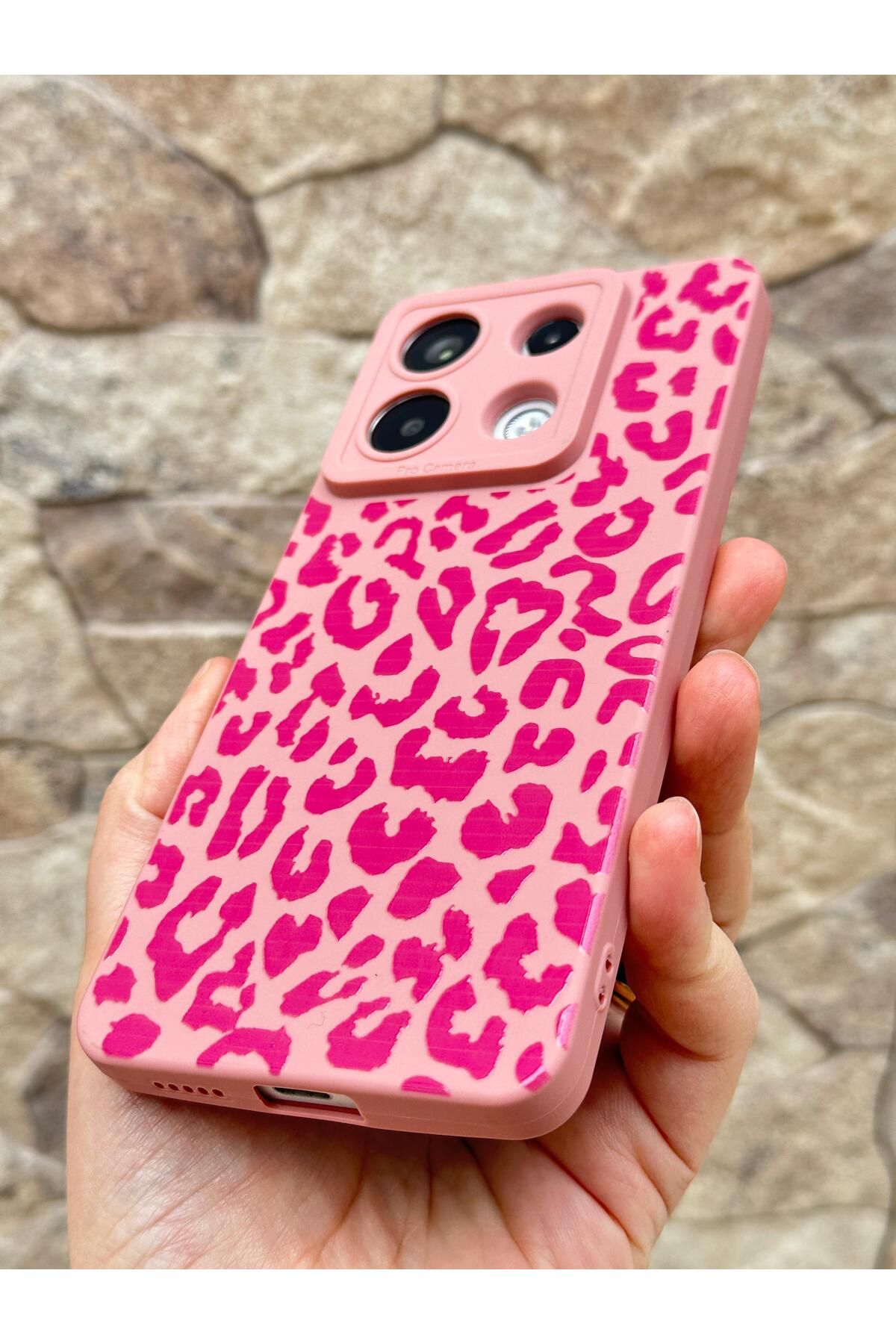 Vip Case-Xiaomi Redmi Note 13 Pro 4g - حافظة ليو من السيليكون الناعم مع حماية للكاميرا بنمط الفهد 277 4