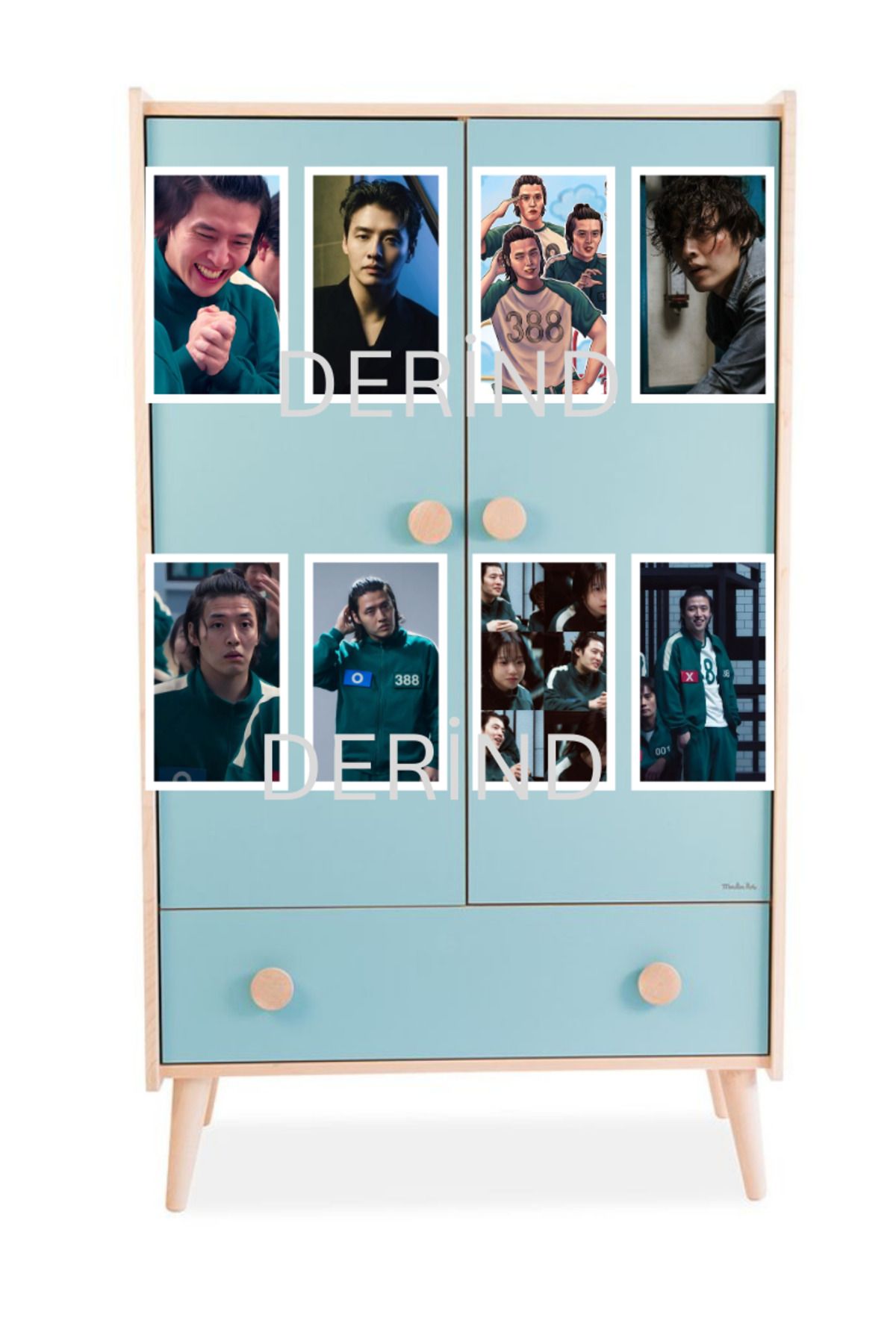 DERİND-Squid Game Player Kang Dae-Ho Set 8 Pcs 2