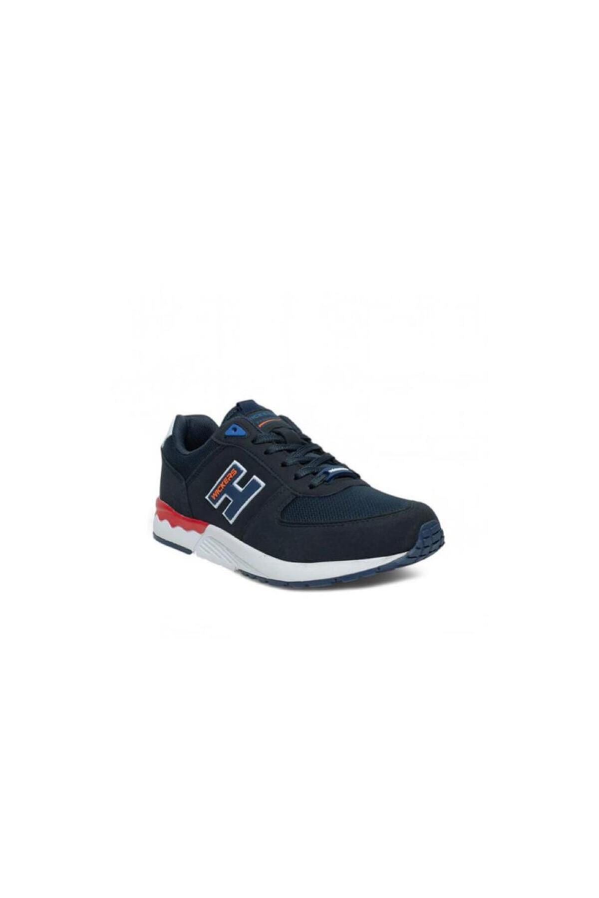 Wickers-Navy Blue Sports Shoes Model 1055 2