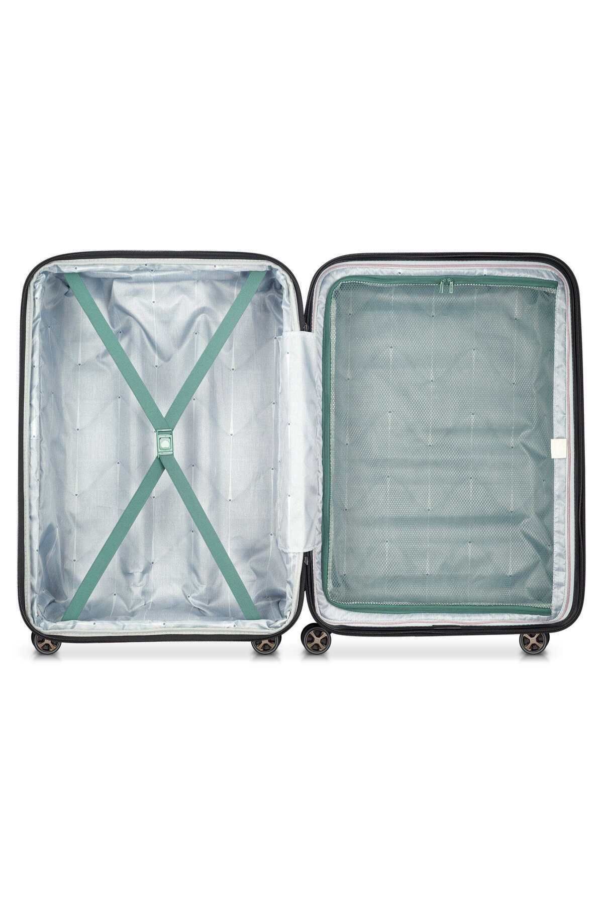 Delsey-Helium Shadow 5.0 82cm Hardcase Expandable 4 Double Wheel Check-In Luggage Trolley Green 3