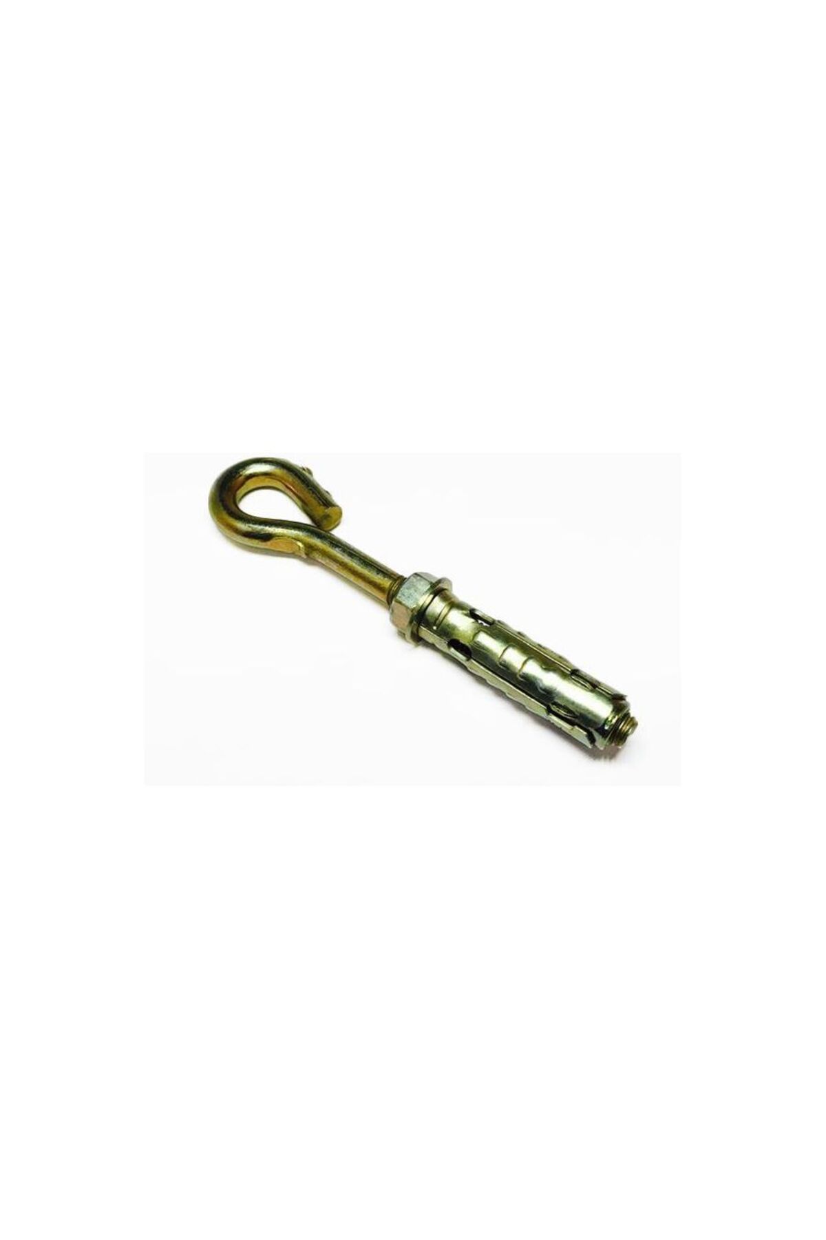 SAVA HOME COLLECTİON Gömlekli Kancalı Kapalı Çelik Dübel M6 - 10 Adet