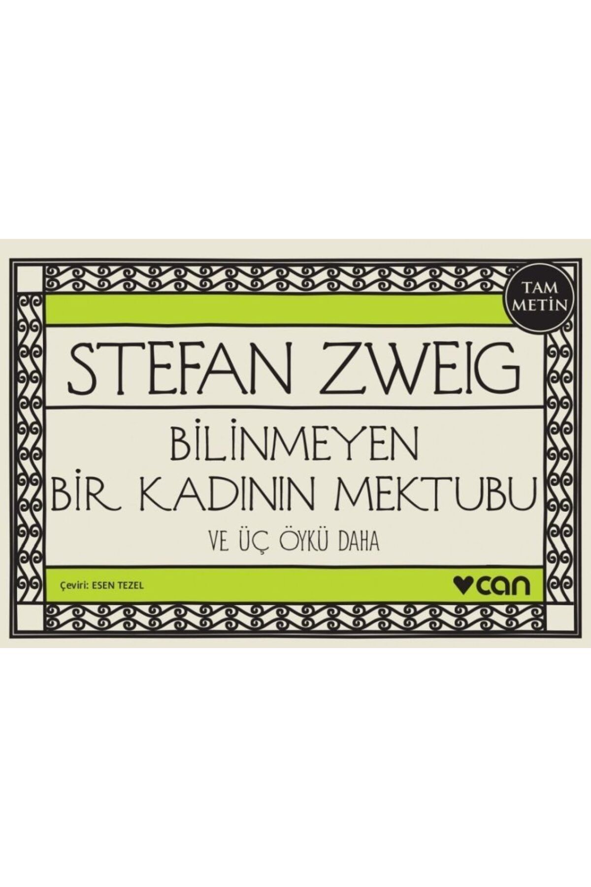 Destek Yayınları Bilinmeyen Bir Kadının Mektubu ve Üç Öykü Daha Mini Kitap