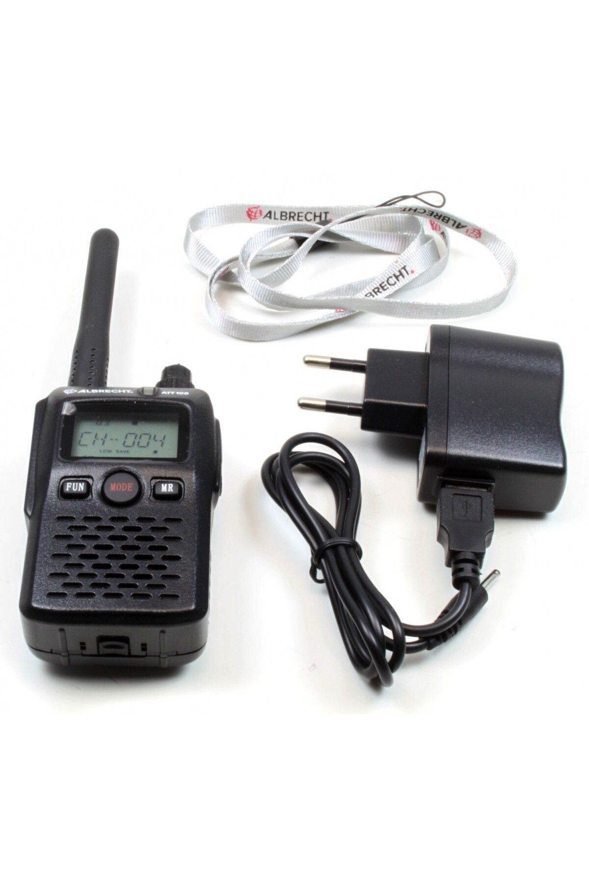 PNI Stație Radio Portabilă Pmr Albrecht Att 100, 10 Canale, Baterie De 1400 Mah, Pentru Ghid Turistic - One Size