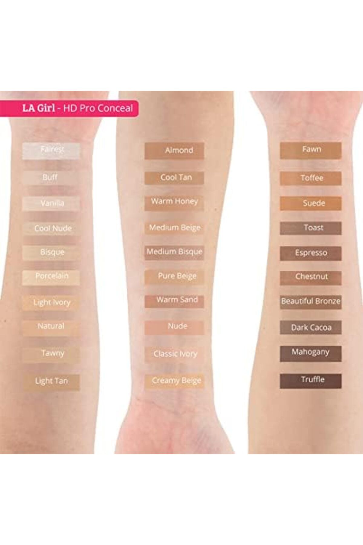 L.A. Girl-Pro Conceal HD Concealer, Dark Cocoa, 0.28 Ounce 7